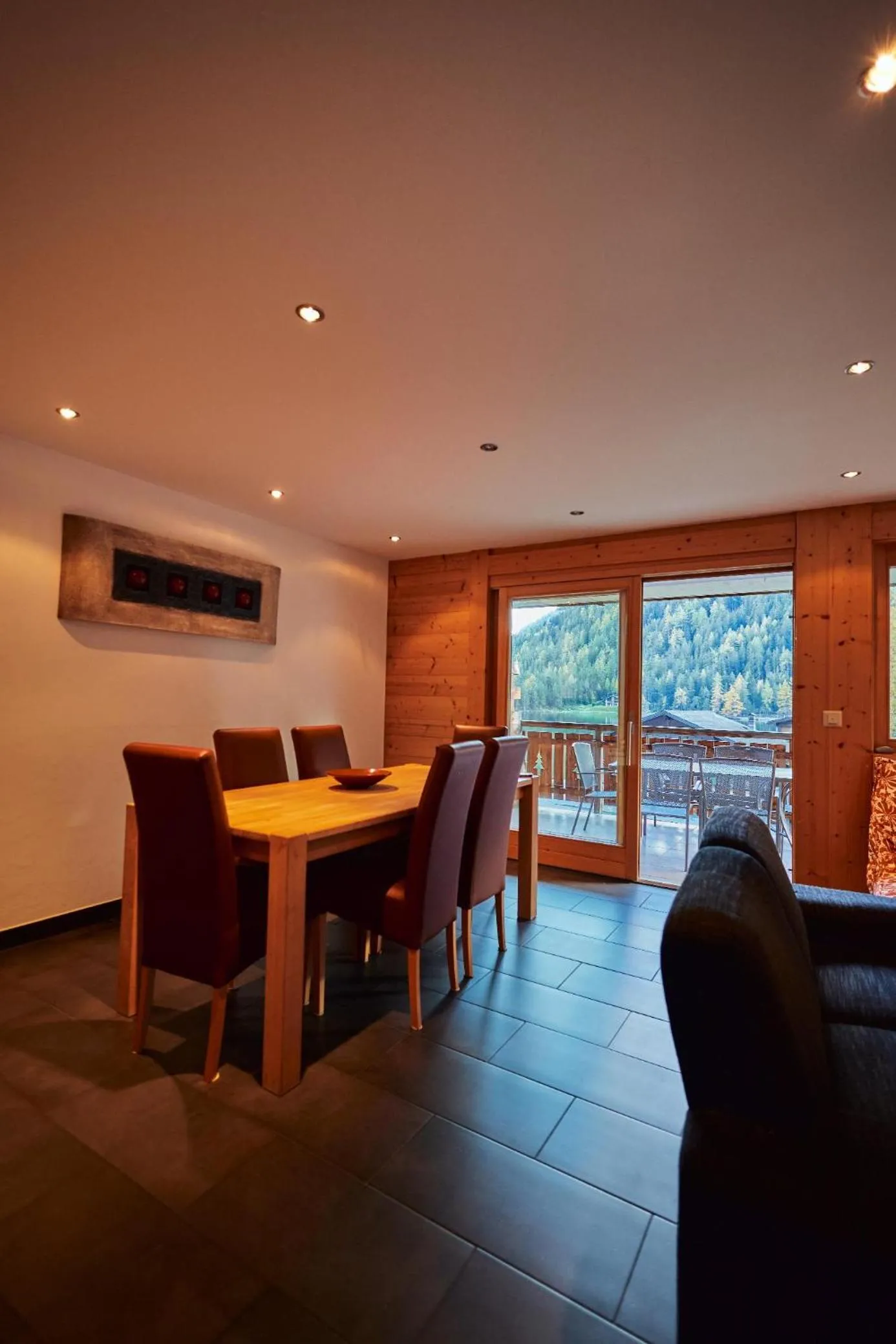 Seating area in Au Vieux Champex