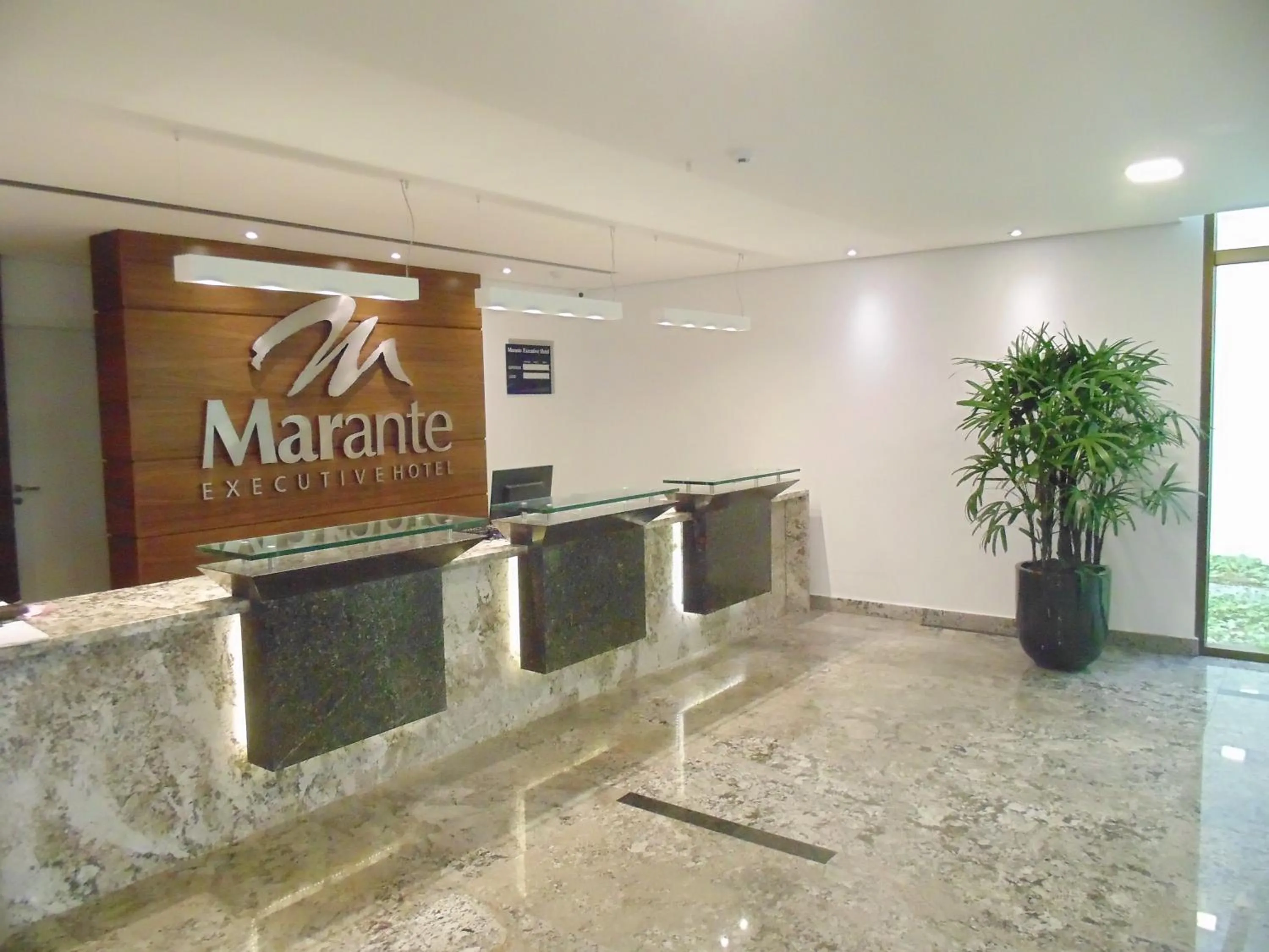 Lobby or reception in Marante Executive Hotel