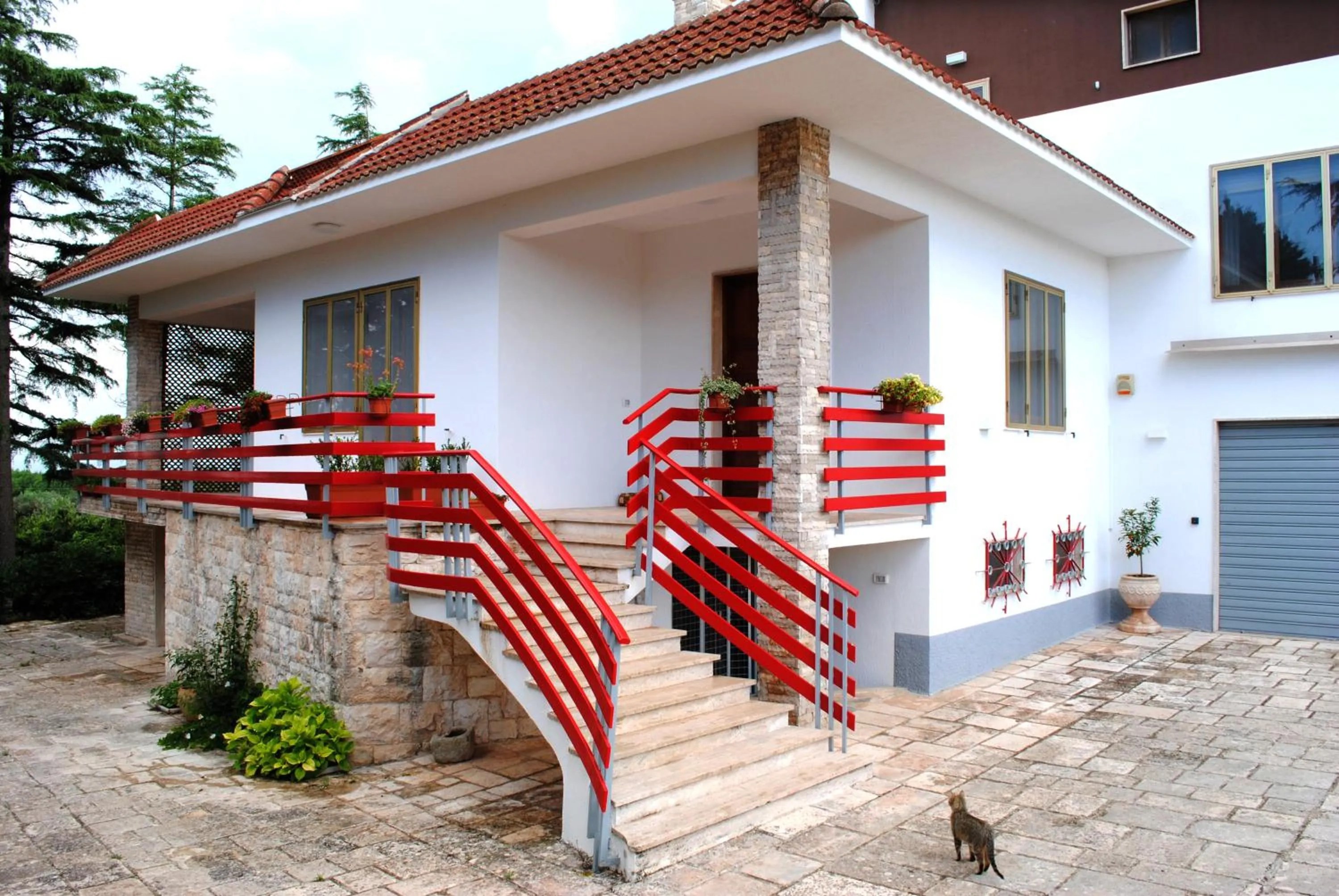 Facade/entrance in Dimora Romano