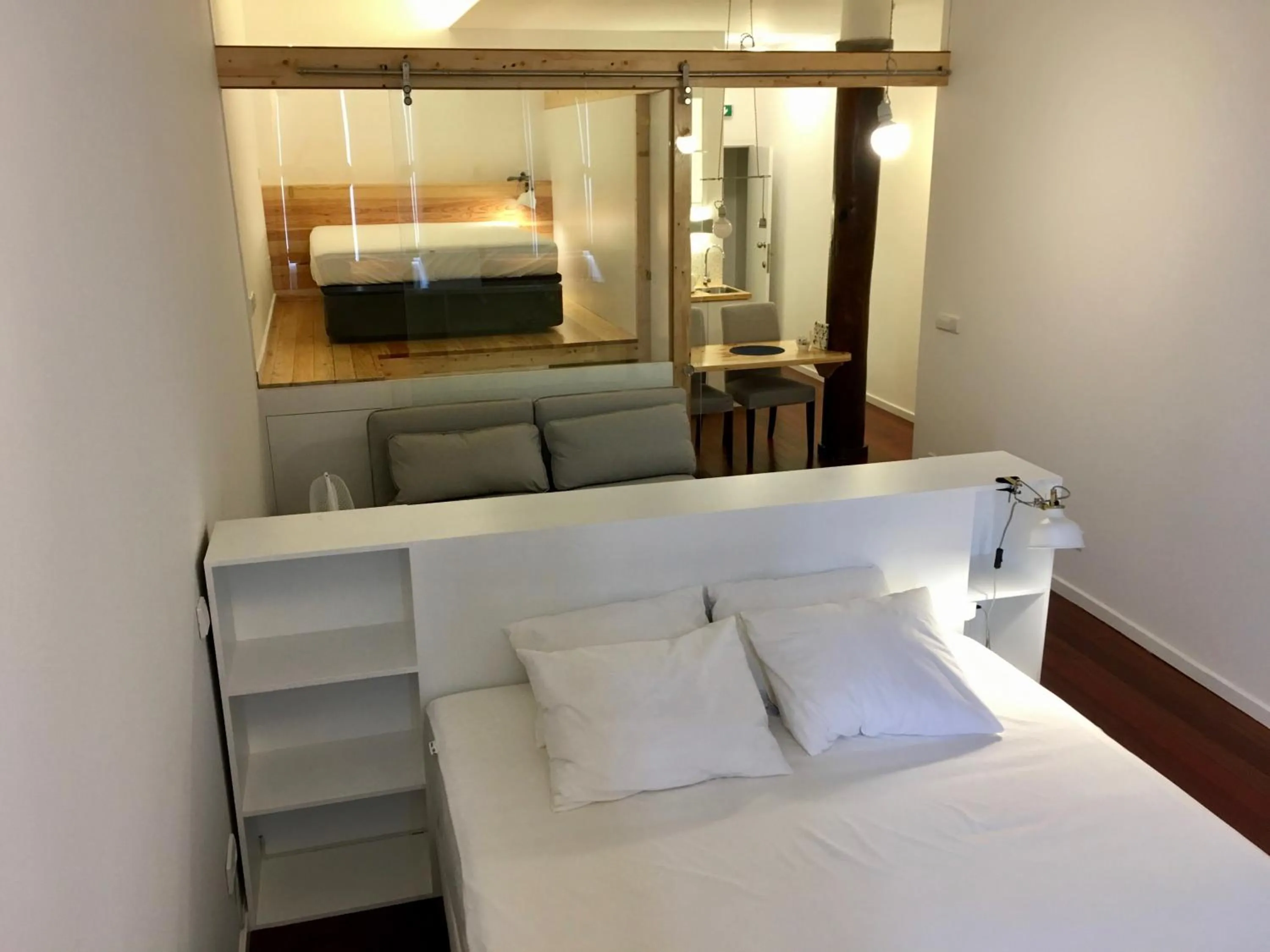 TV and multimedia, Bed in Goabio apartments 2 river view