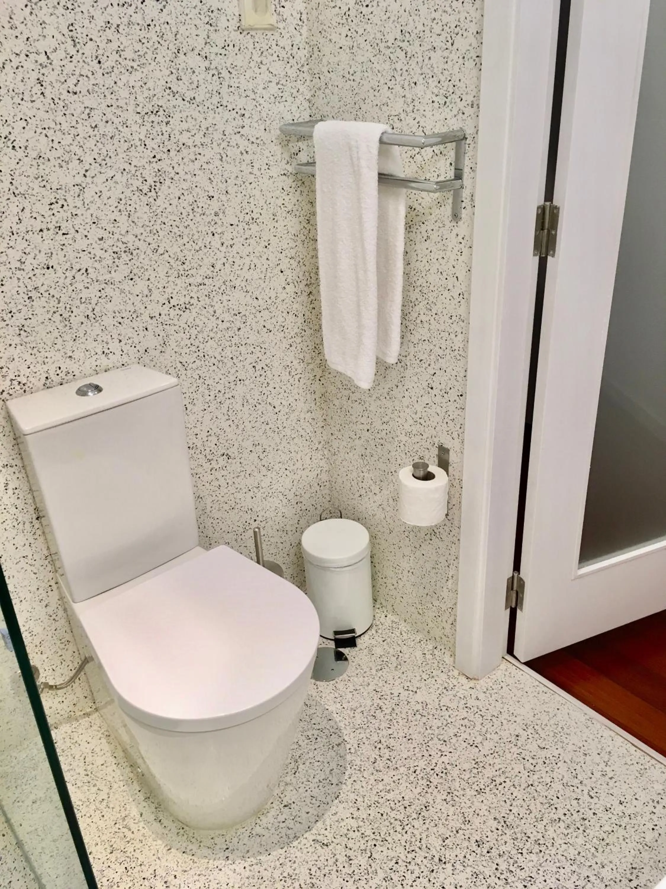 Toilet in Goabio apartments 2 river view