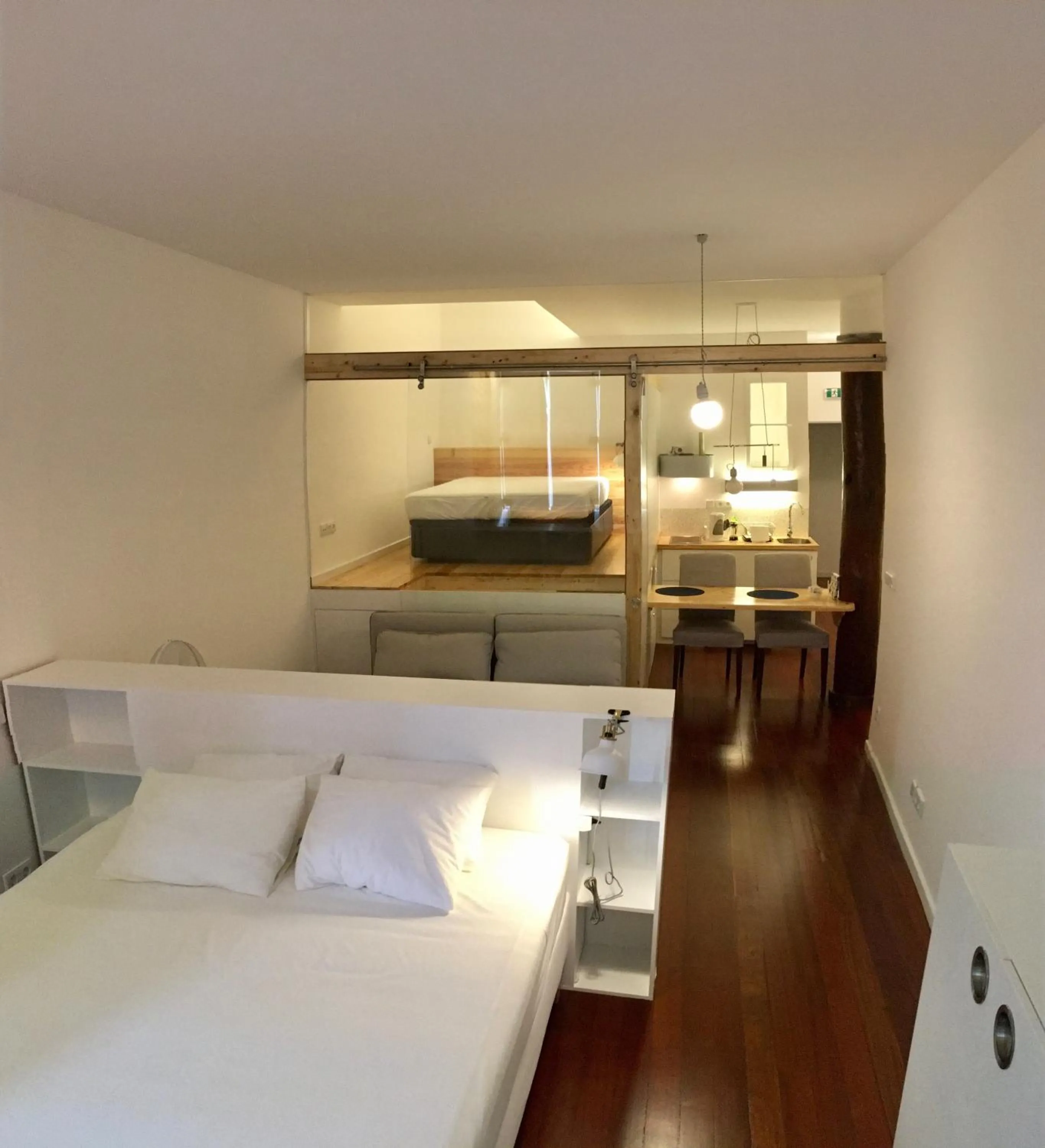 TV and multimedia, Bed in Goabio apartments 2 river view
