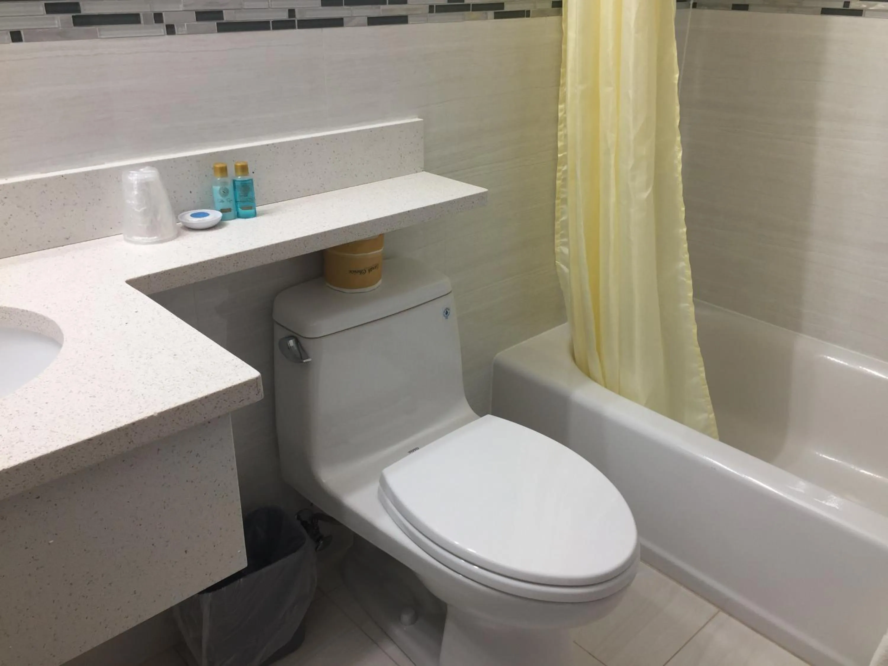 Toilet in The Queens Hotel