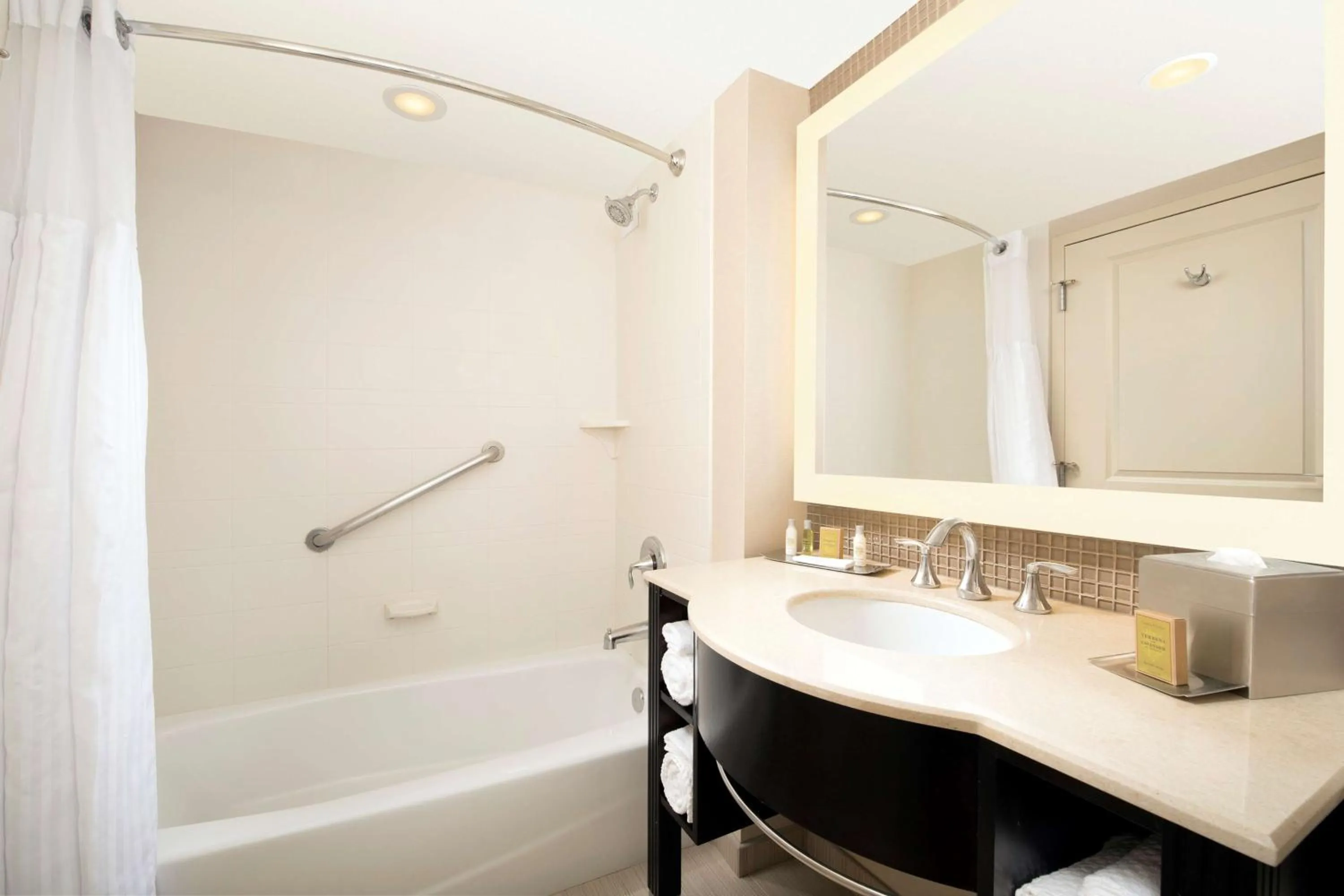 Bathroom in DoubleTree by Hilton Dulles Airport-Sterling