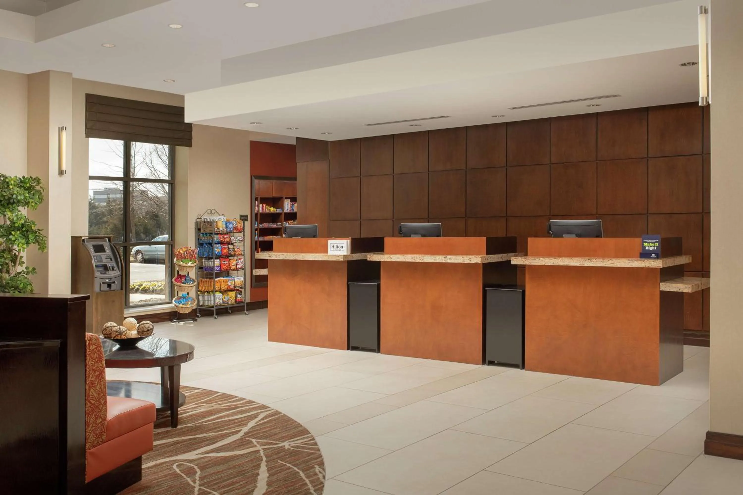 Lobby or reception in DoubleTree by Hilton Dulles Airport-Sterling