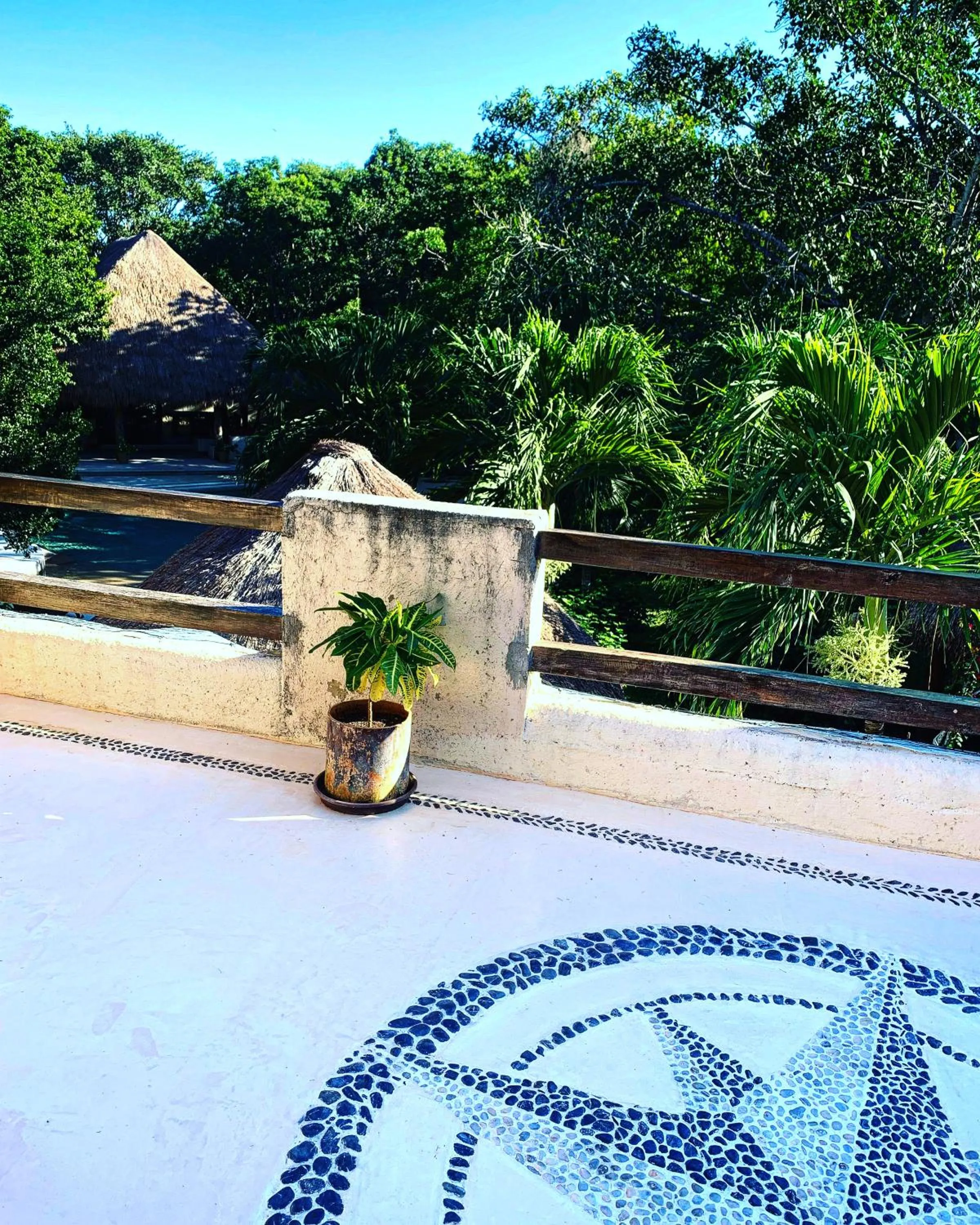 Balcony/Terrace in La Villa Mexicana by Diving Prestige