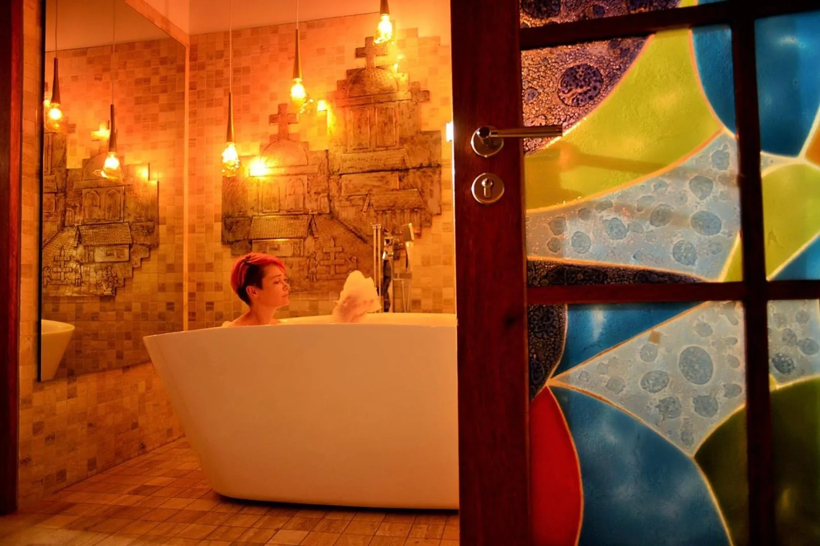 Bathroom in Mama Cuchara by Art Hotels