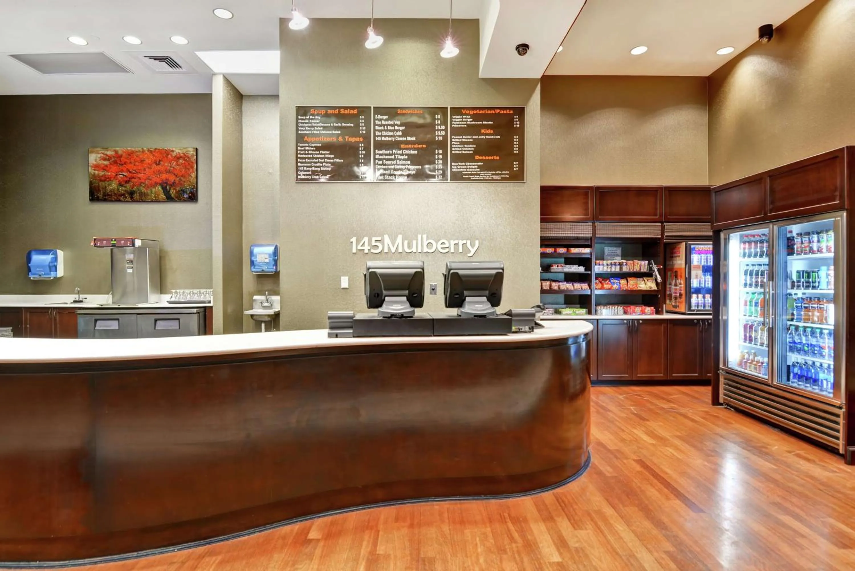 Restaurant/places to eat in Embassy Suites Savannah Airport