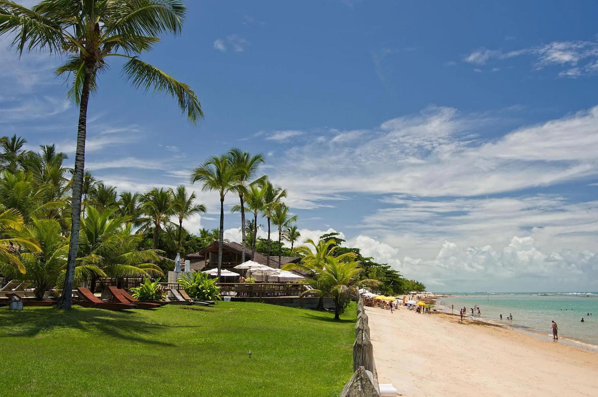 Beach in Saint Tropez Praia Hotel