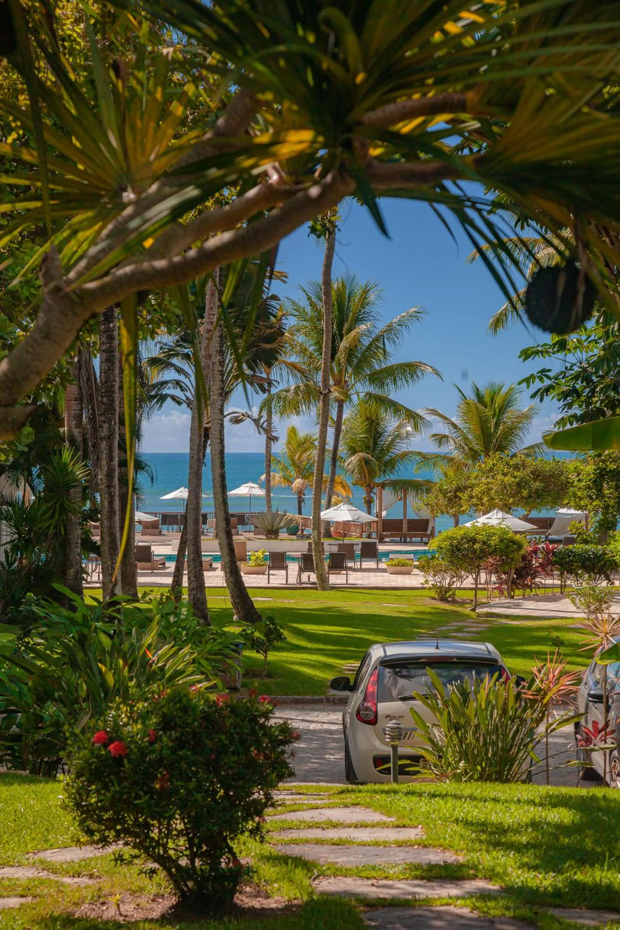 Area and facilities in Saint Tropez Praia Hotel