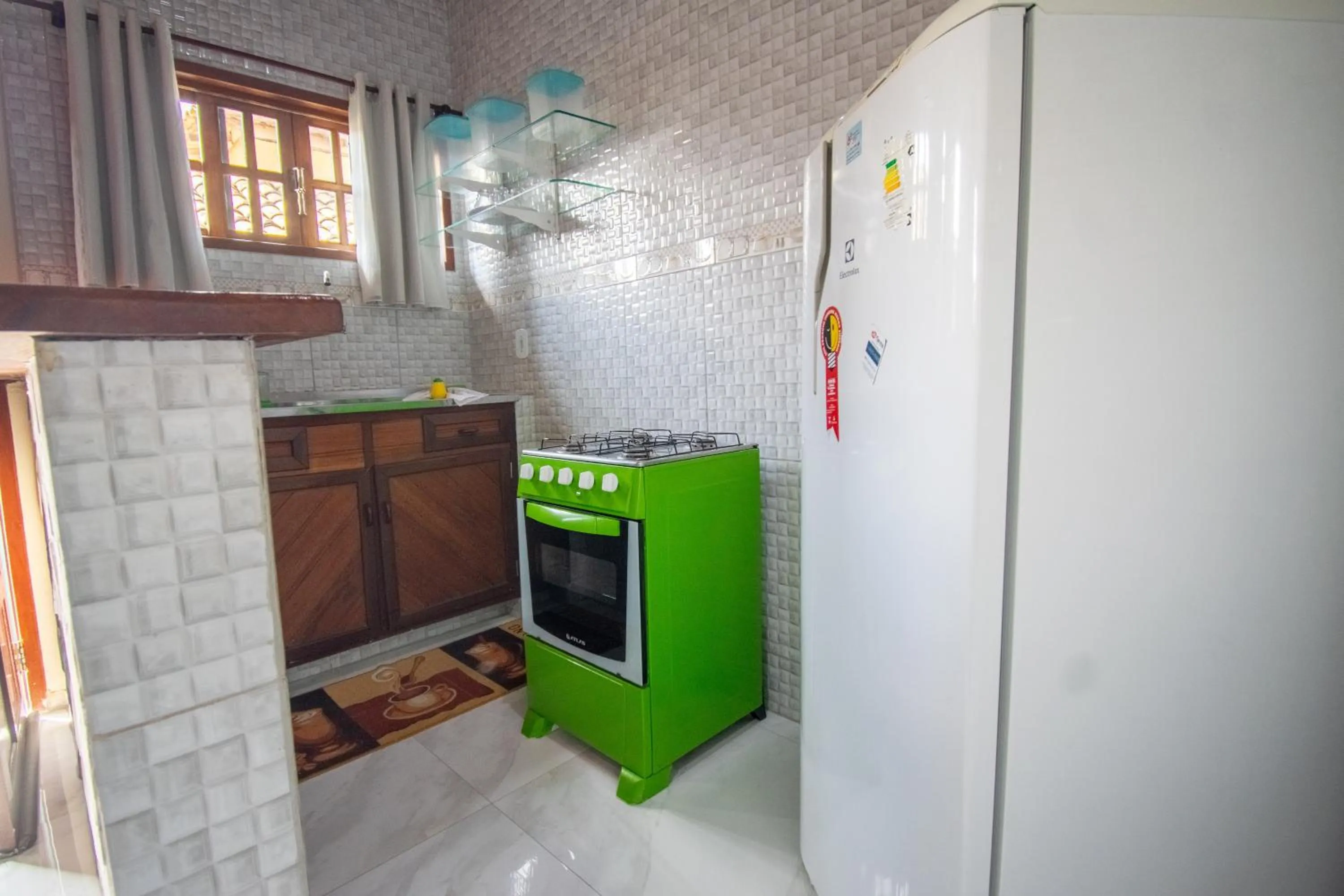 Kitchen or kitchenette in Flats Tartaruga Búzios