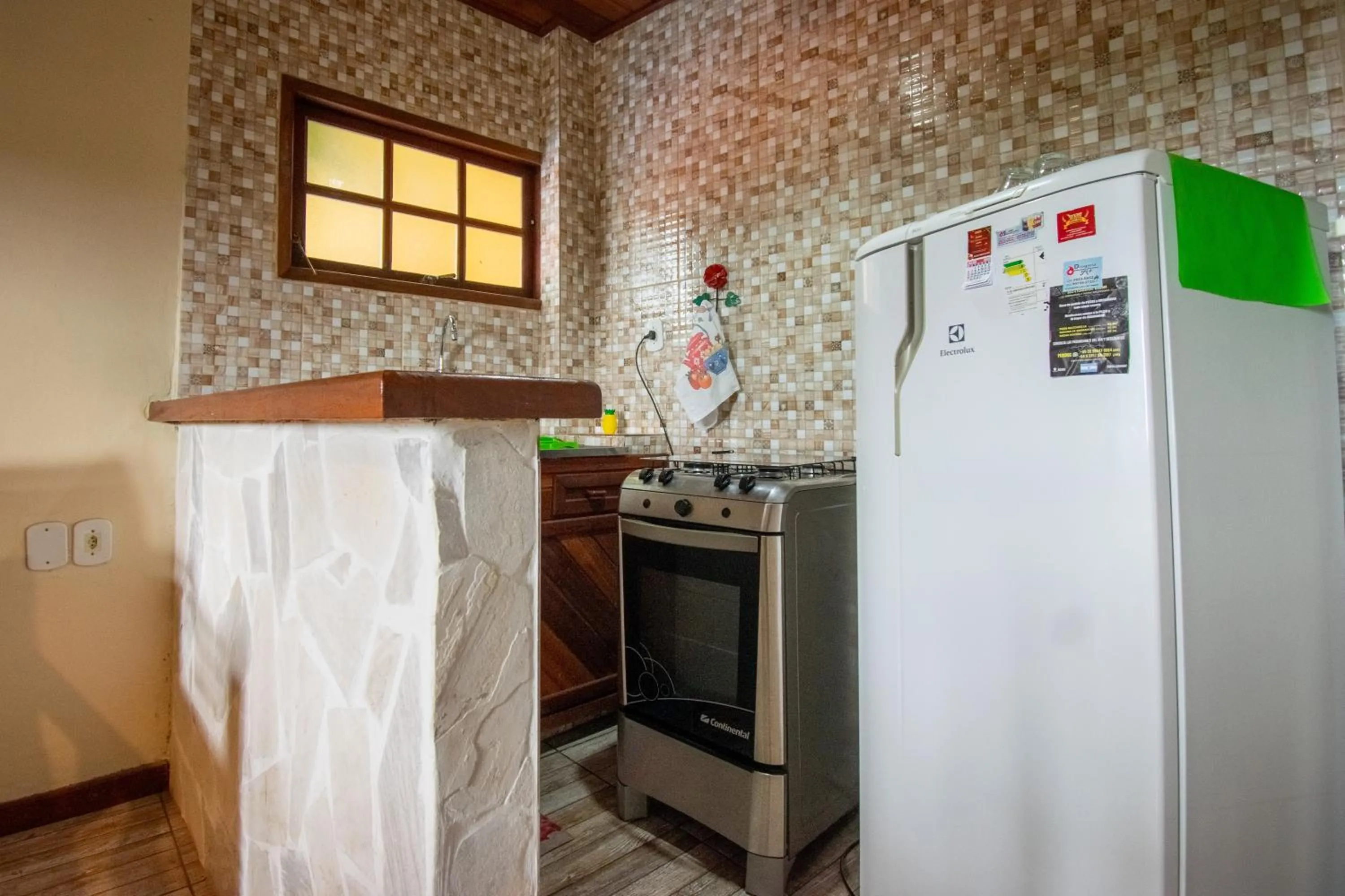 Kitchen or kitchenette in Flats Tartaruga Búzios