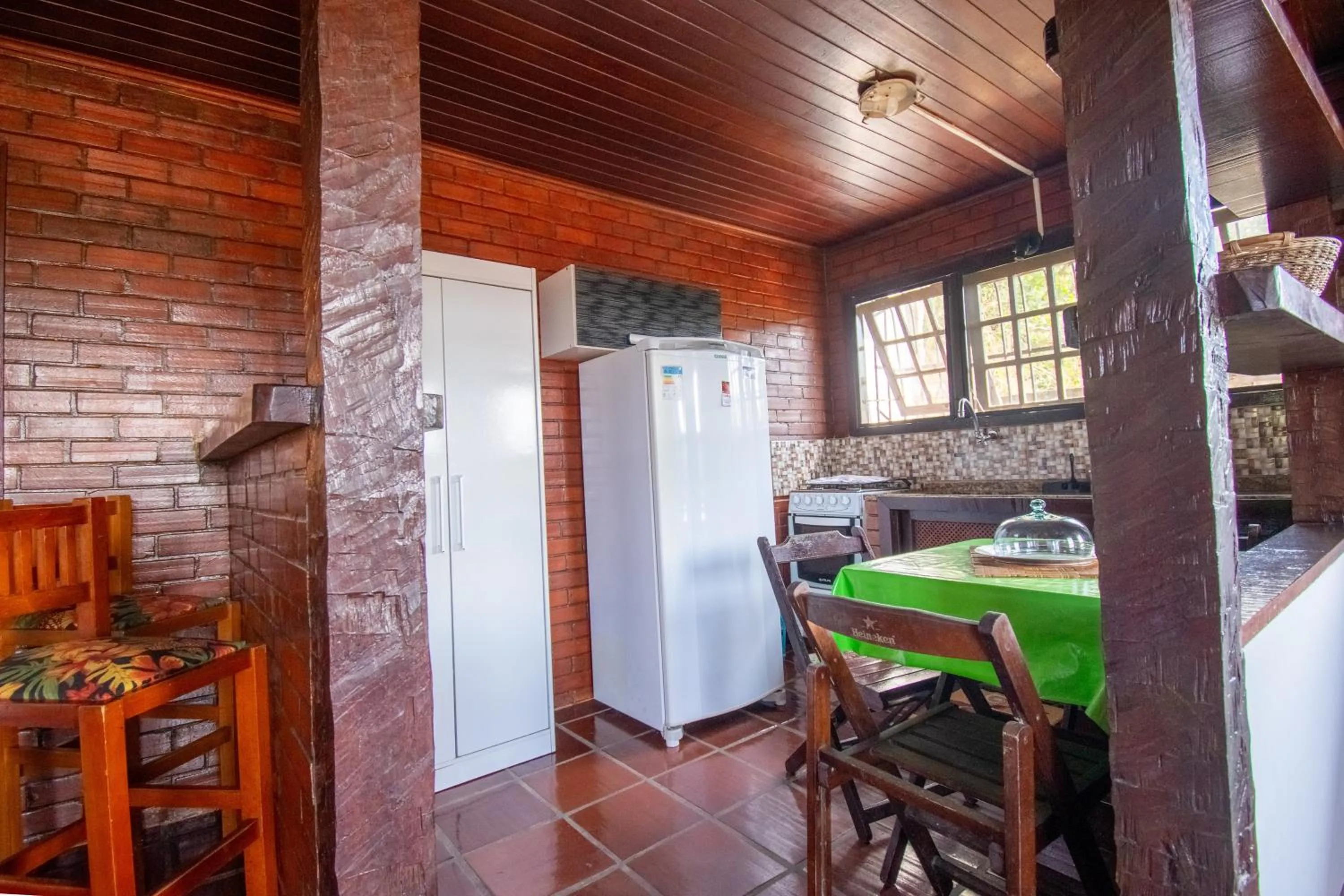 Kitchen or kitchenette in Flats Tartaruga Búzios