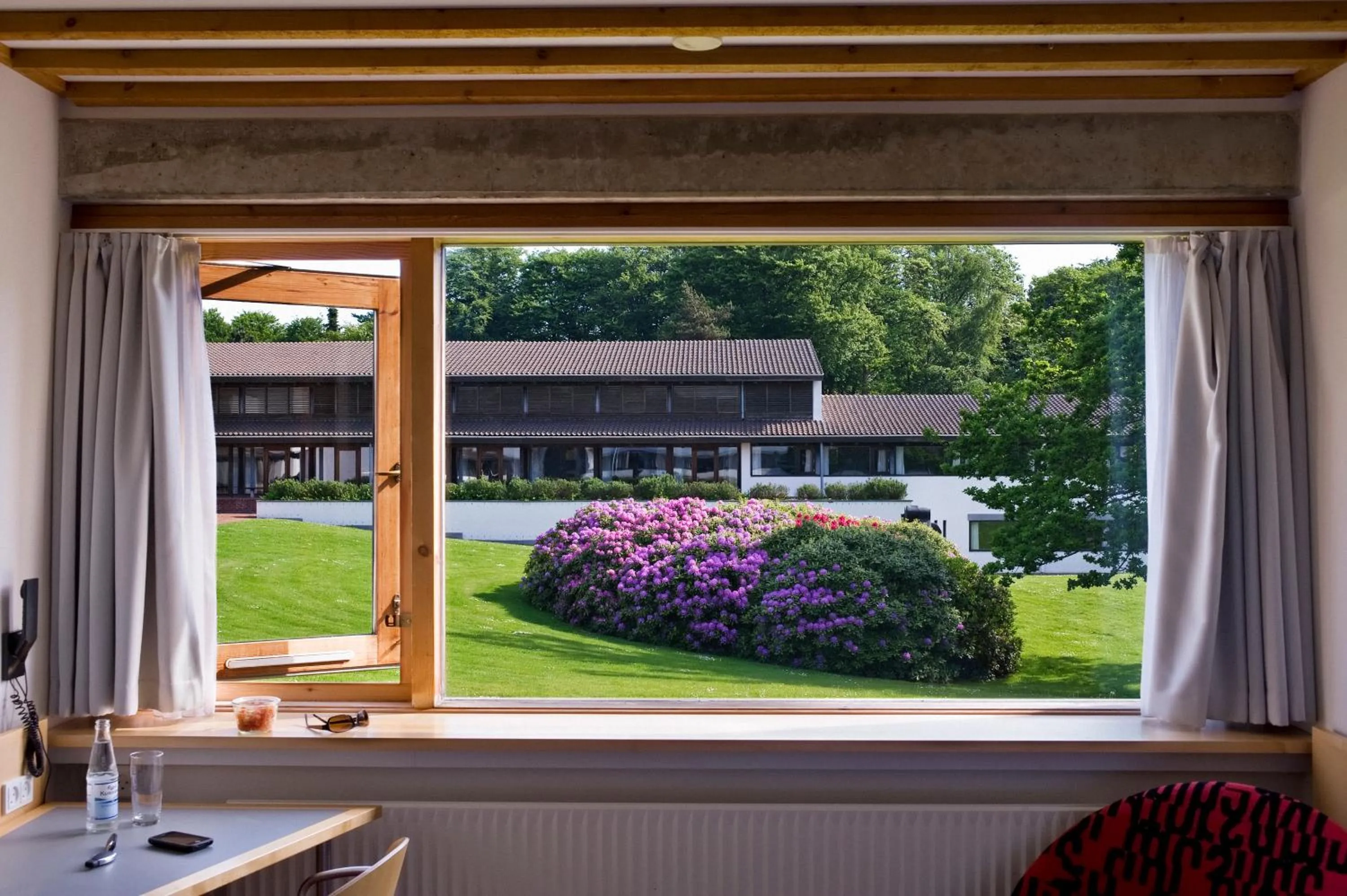Garden view in Konventum Conference Center
