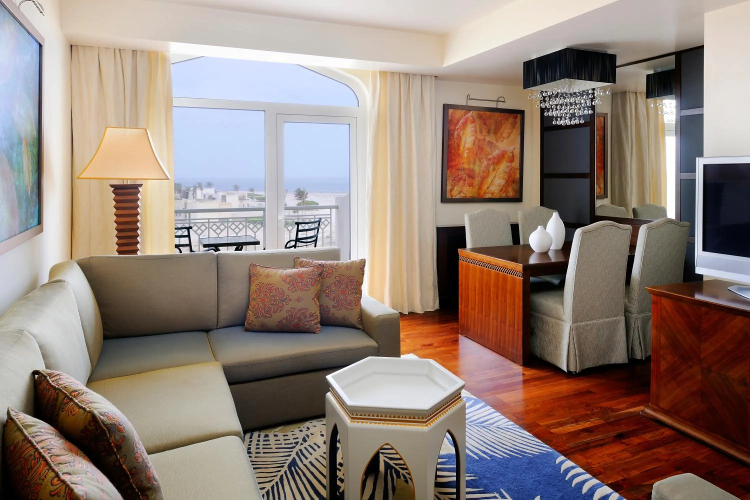 Living room in Wyndham Garden Salalah Mirbat