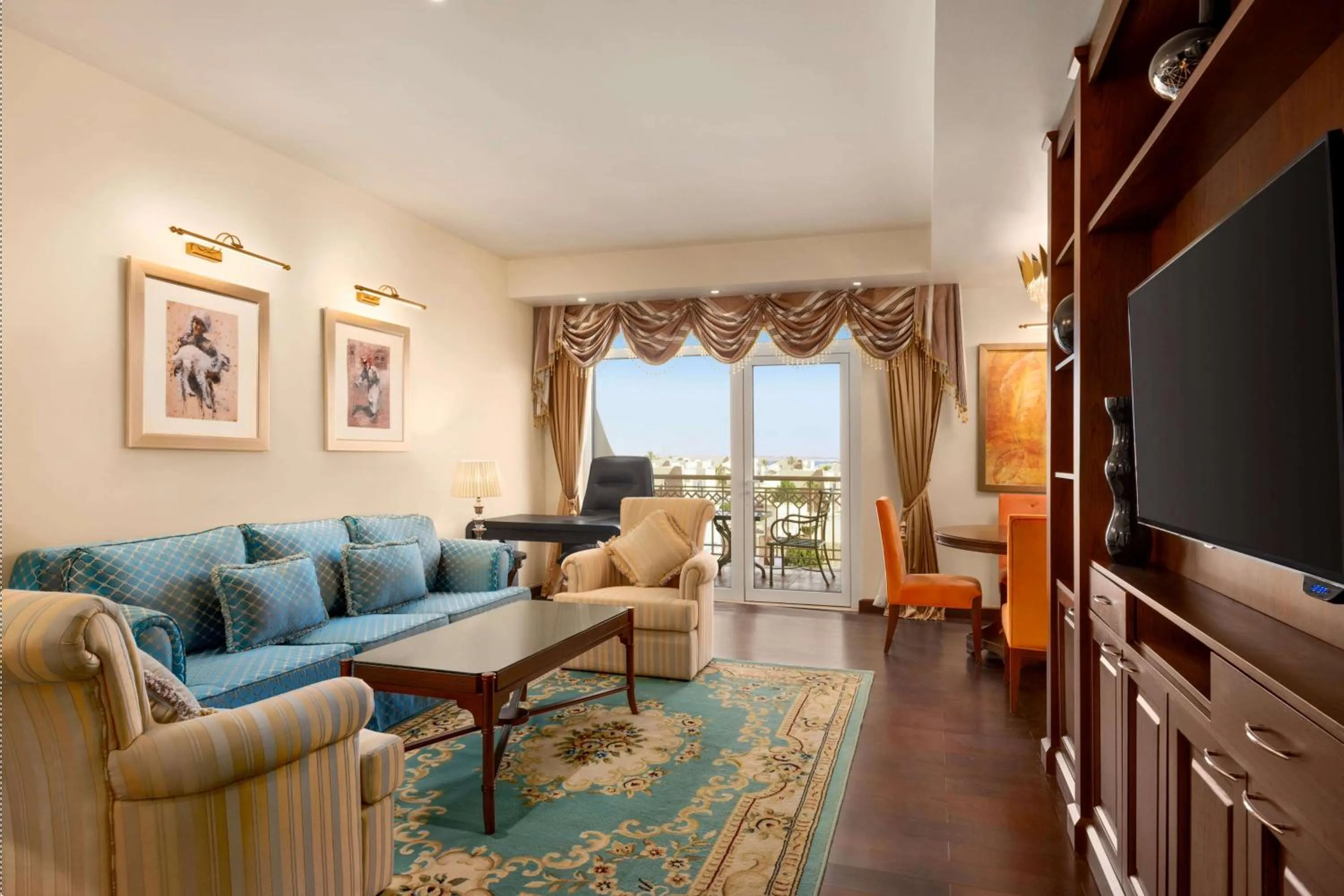 Living room in Wyndham Garden Salalah Mirbat