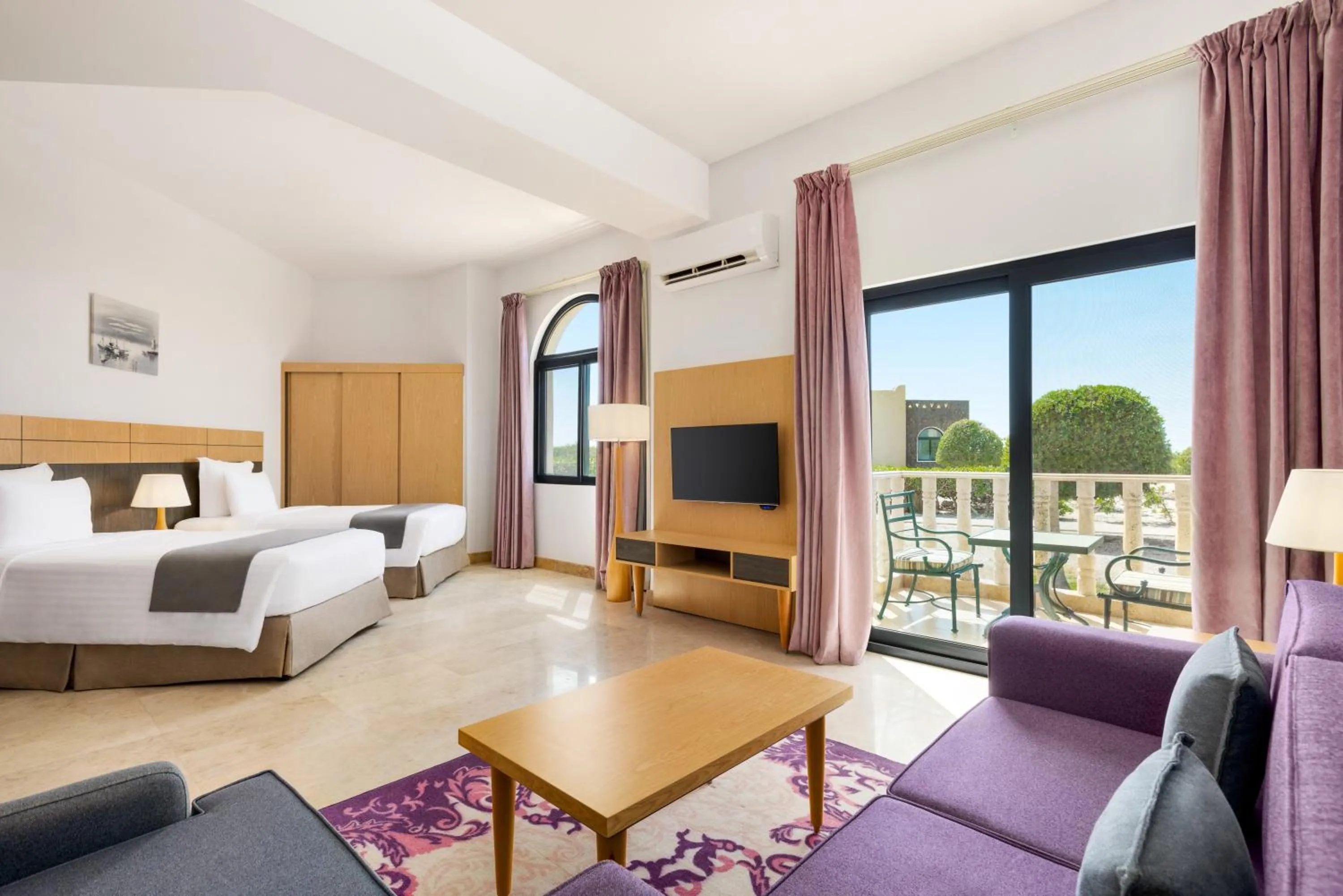 Photo of the whole room, Bed in Wyndham Garden Salalah Mirbat