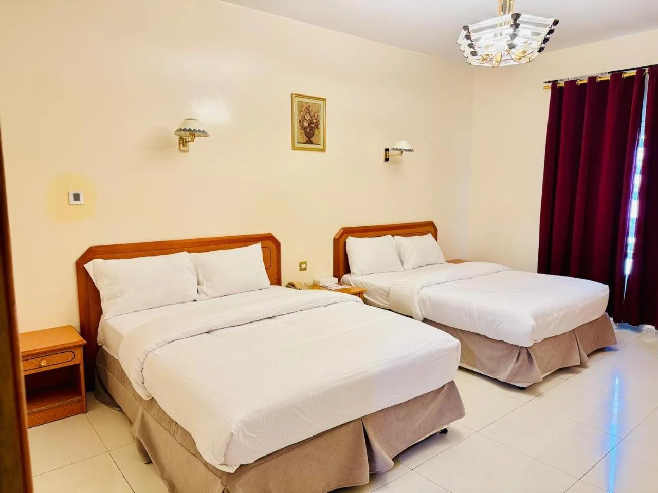 Bed in Basma Residence Hotel Apartments