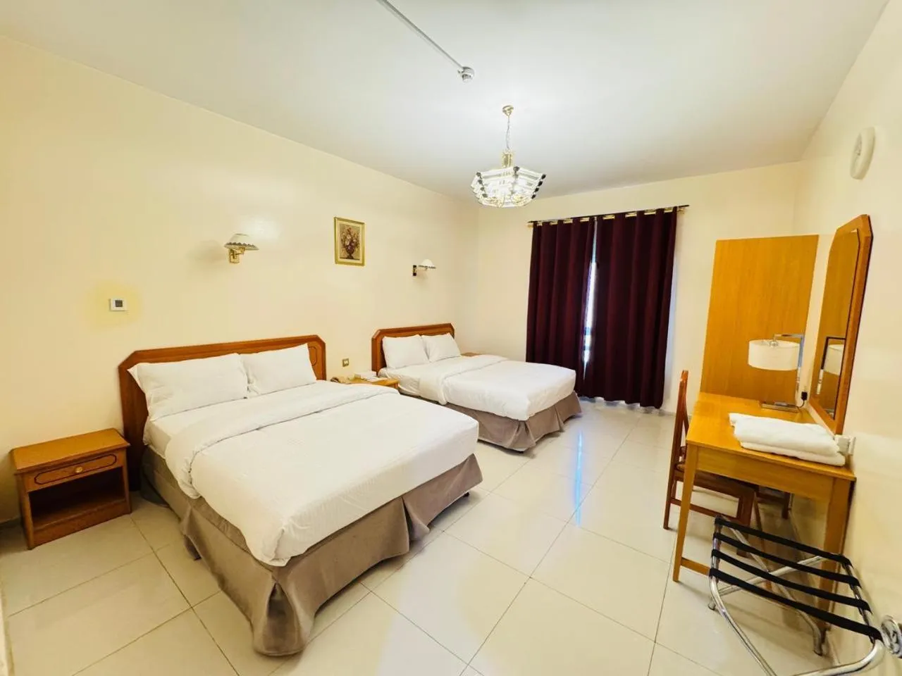 Bed in Basma Residence Hotel Apartments