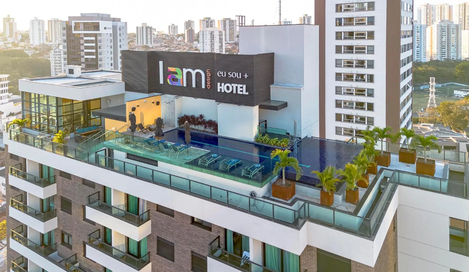 Bird's eye view in I am Design Hotel Campinas by Hotelaria Brasil