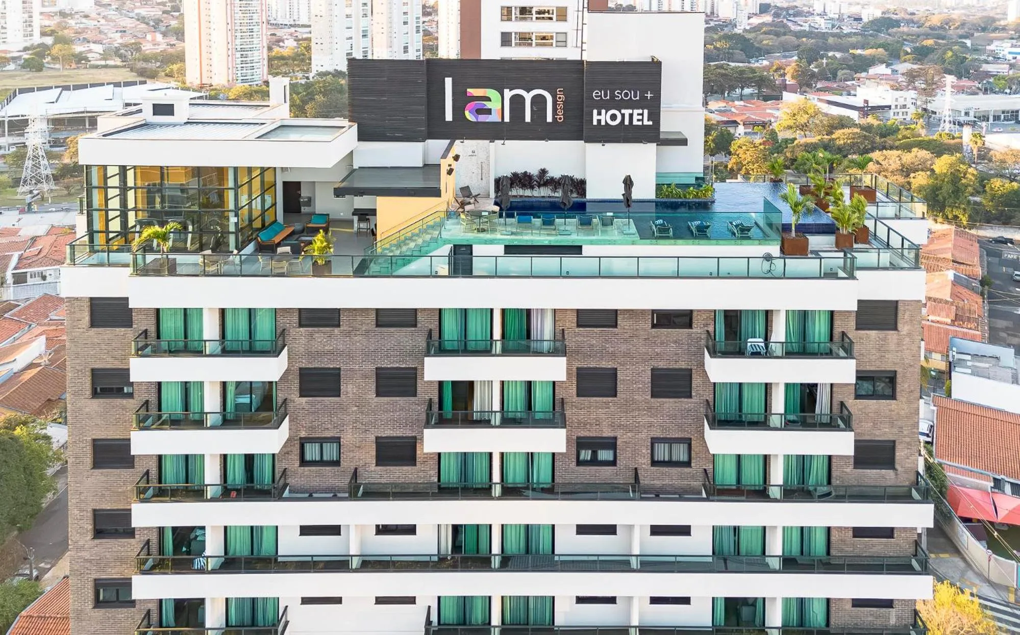 Bird's eye view in I am Design Hotel Campinas by Hotelaria Brasil