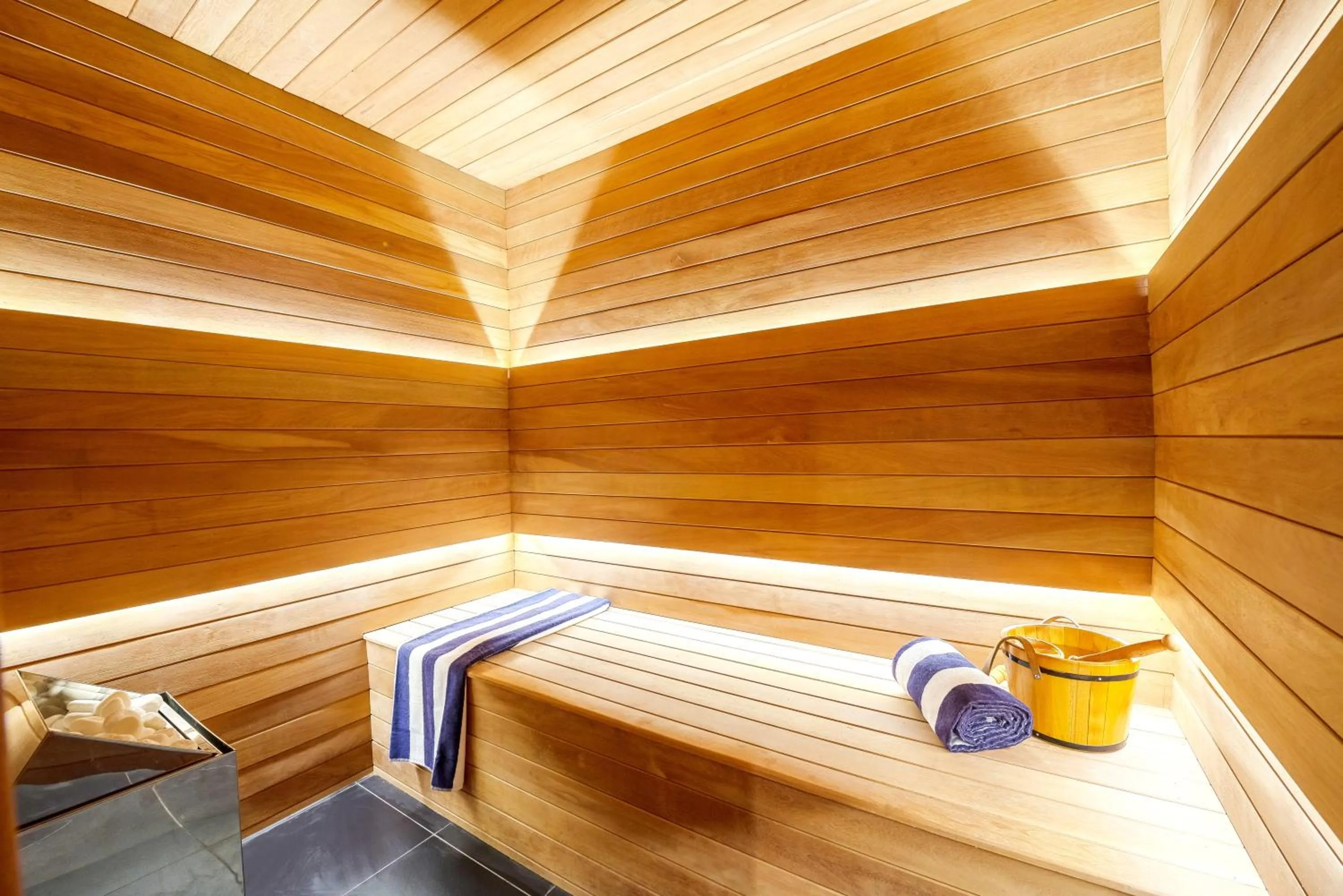 Sauna in I am Design Hotel Campinas by Hotelaria Brasil