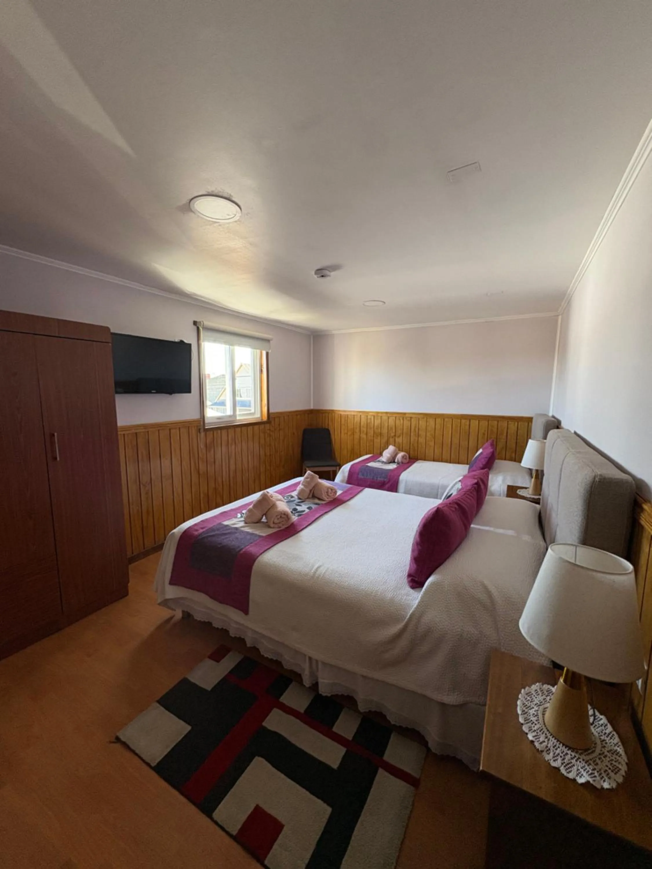 Bed in Hostal America en Puerto Natales