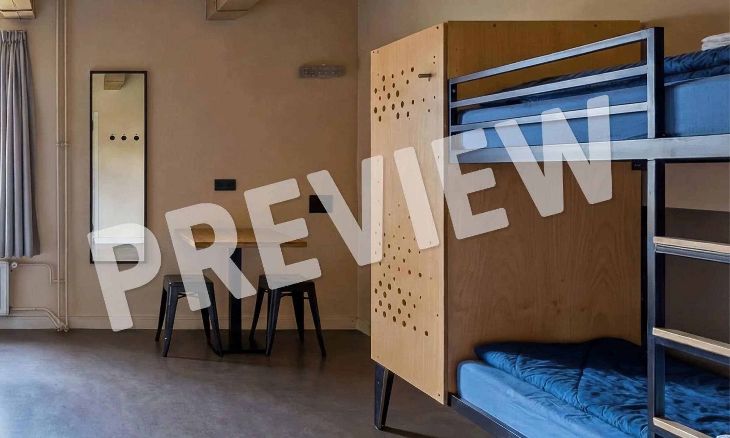 Twin Room with Bunk Beds and Private Bathroom in Stayokay Hostel Heemskerk - fully renovated April 2026