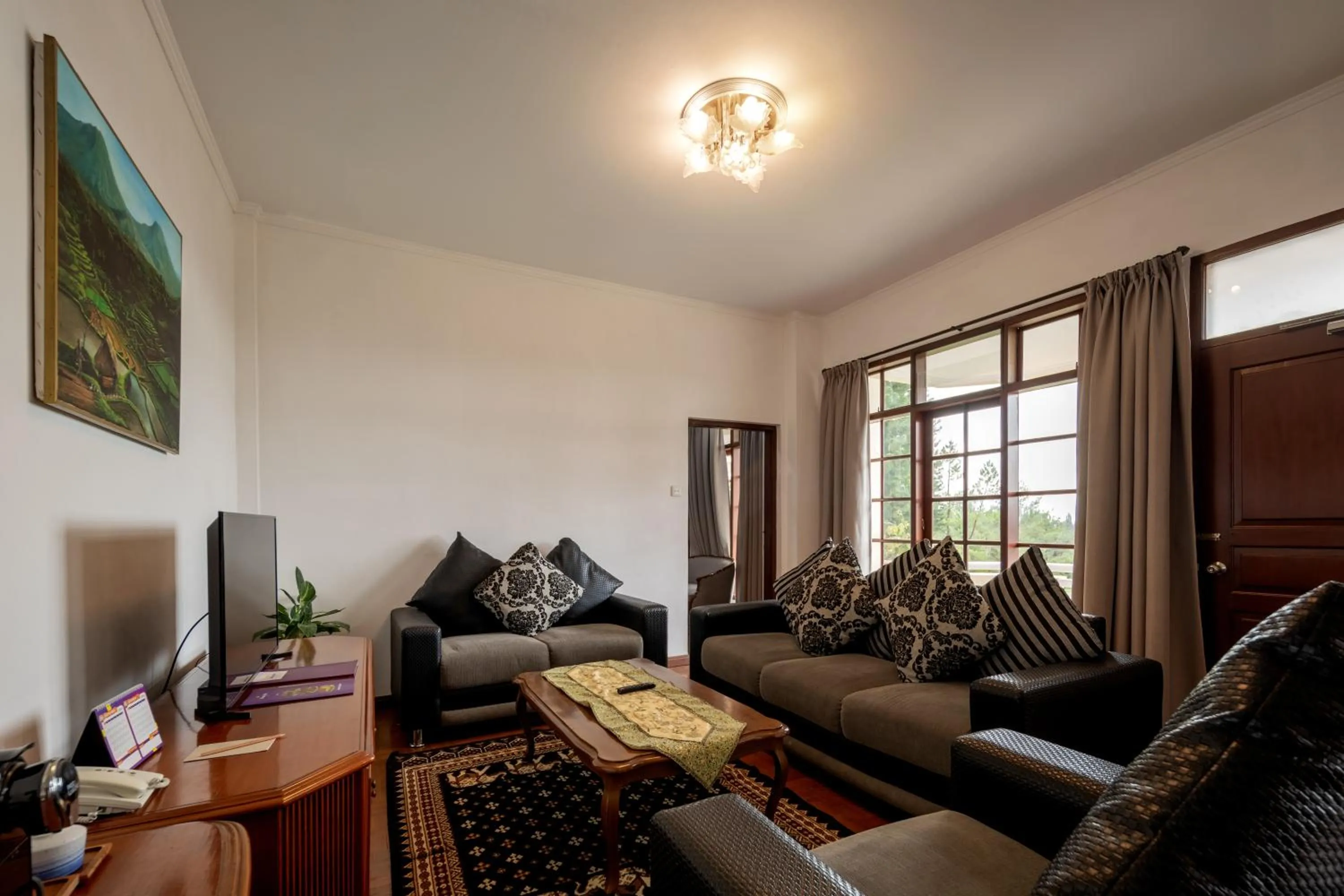 Living room in Sinabung Hills Berastagi