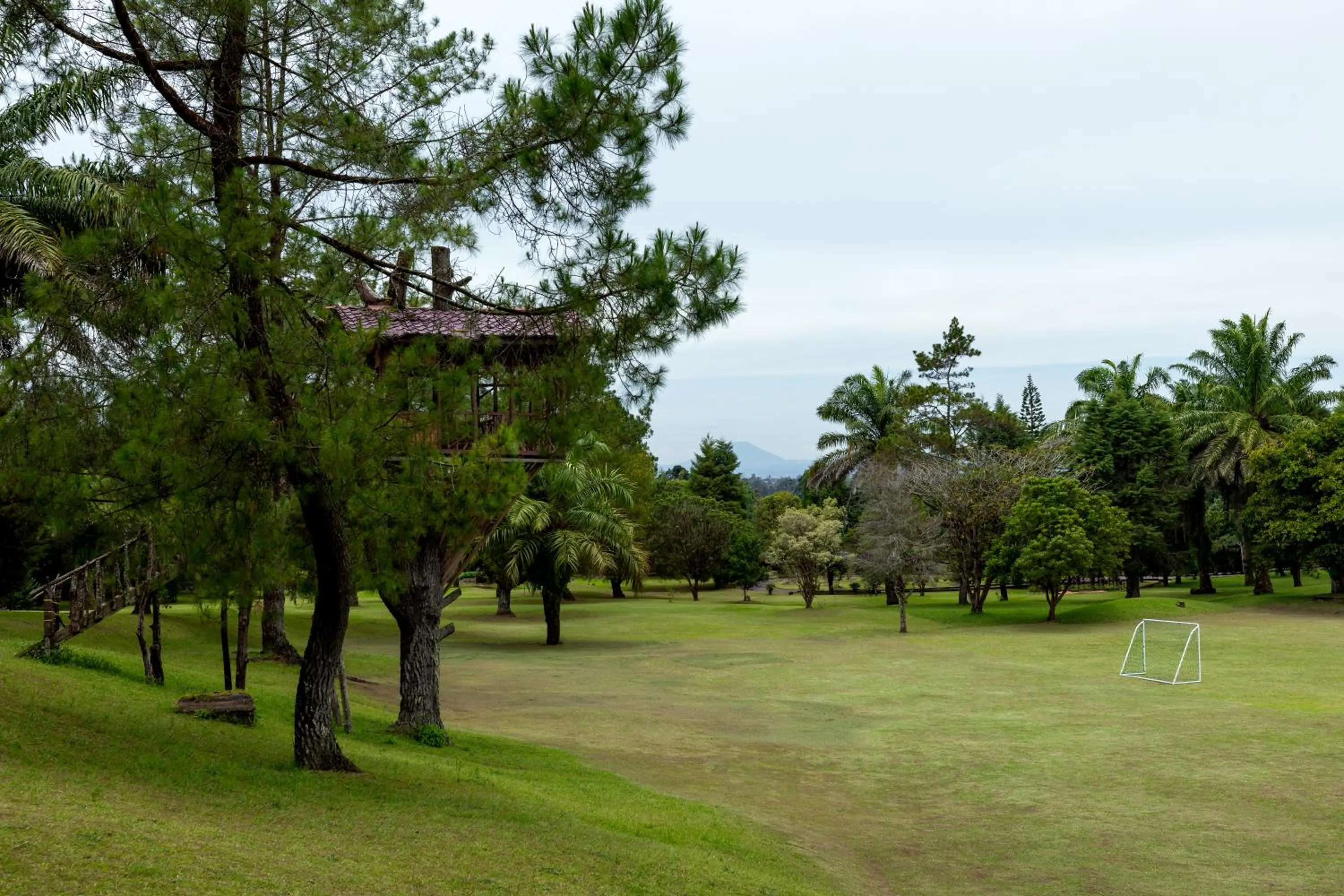 Garden view in Sinabung Hills Berastagi