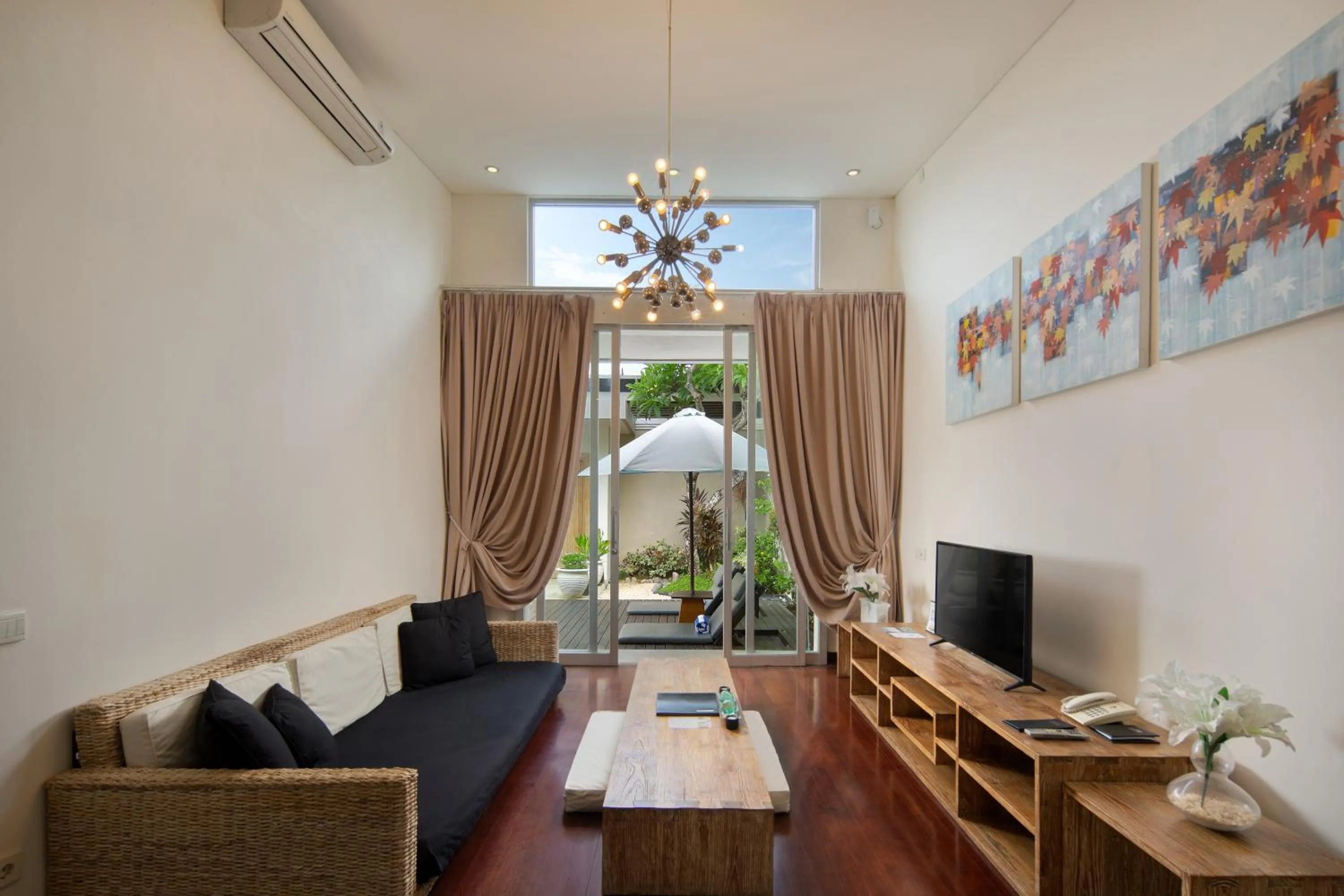 Living room in The Seiryu Boutique Bali Villas