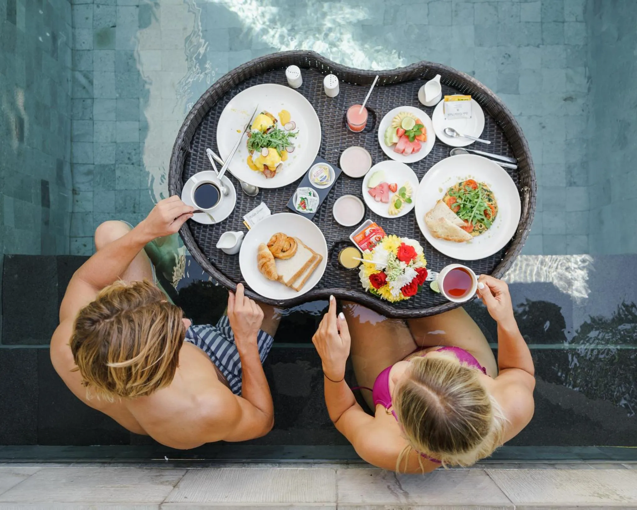 Food close-up in The Seiryu Boutique Bali Villas