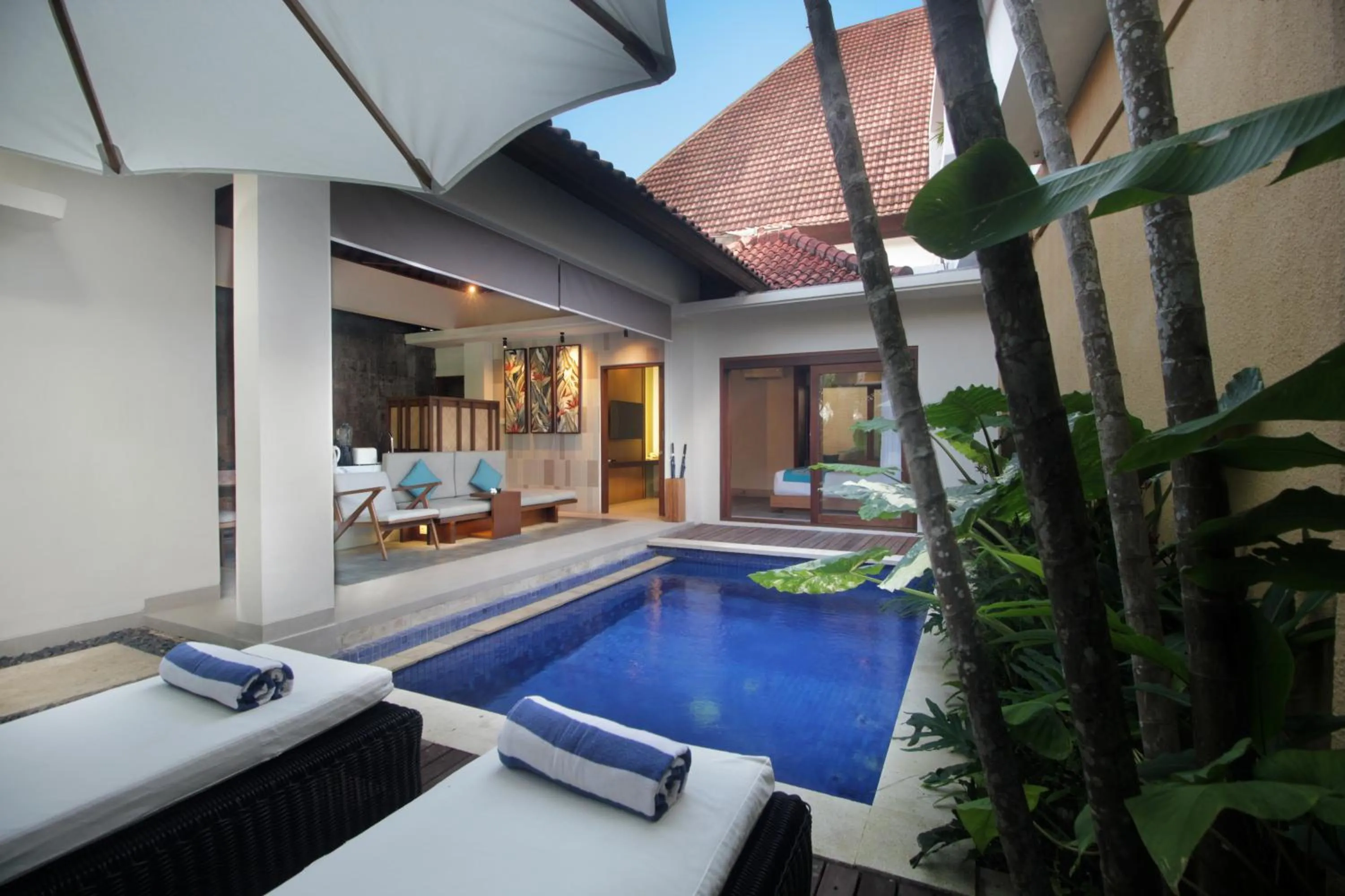 Pool view in Sagara Villas and Suites Sanur by AHM