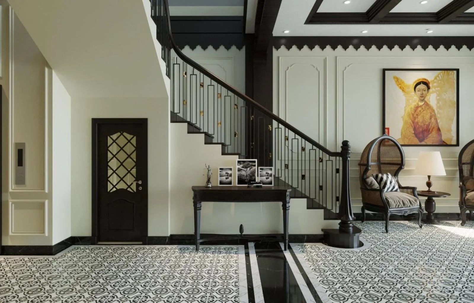 Communal lounge/ TV room in Thuy Duong Boutique Hotel Hue