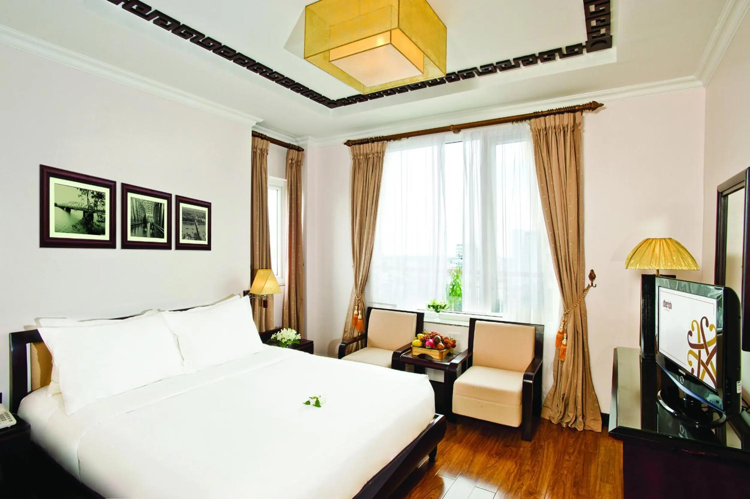 Bedroom, Bed in Cherish Hue Hotel