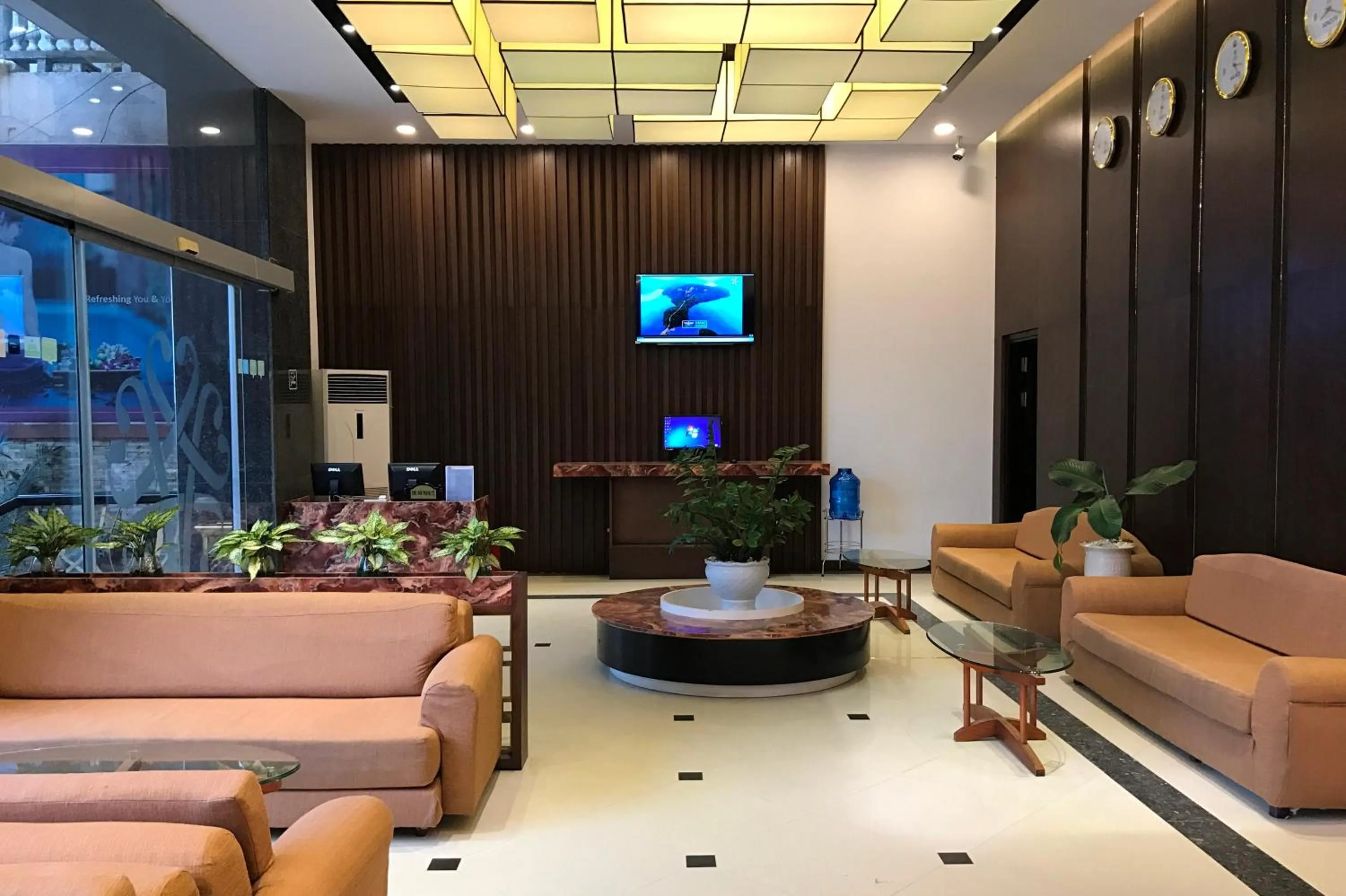 Lobby or reception in Cherish Hue Hotel