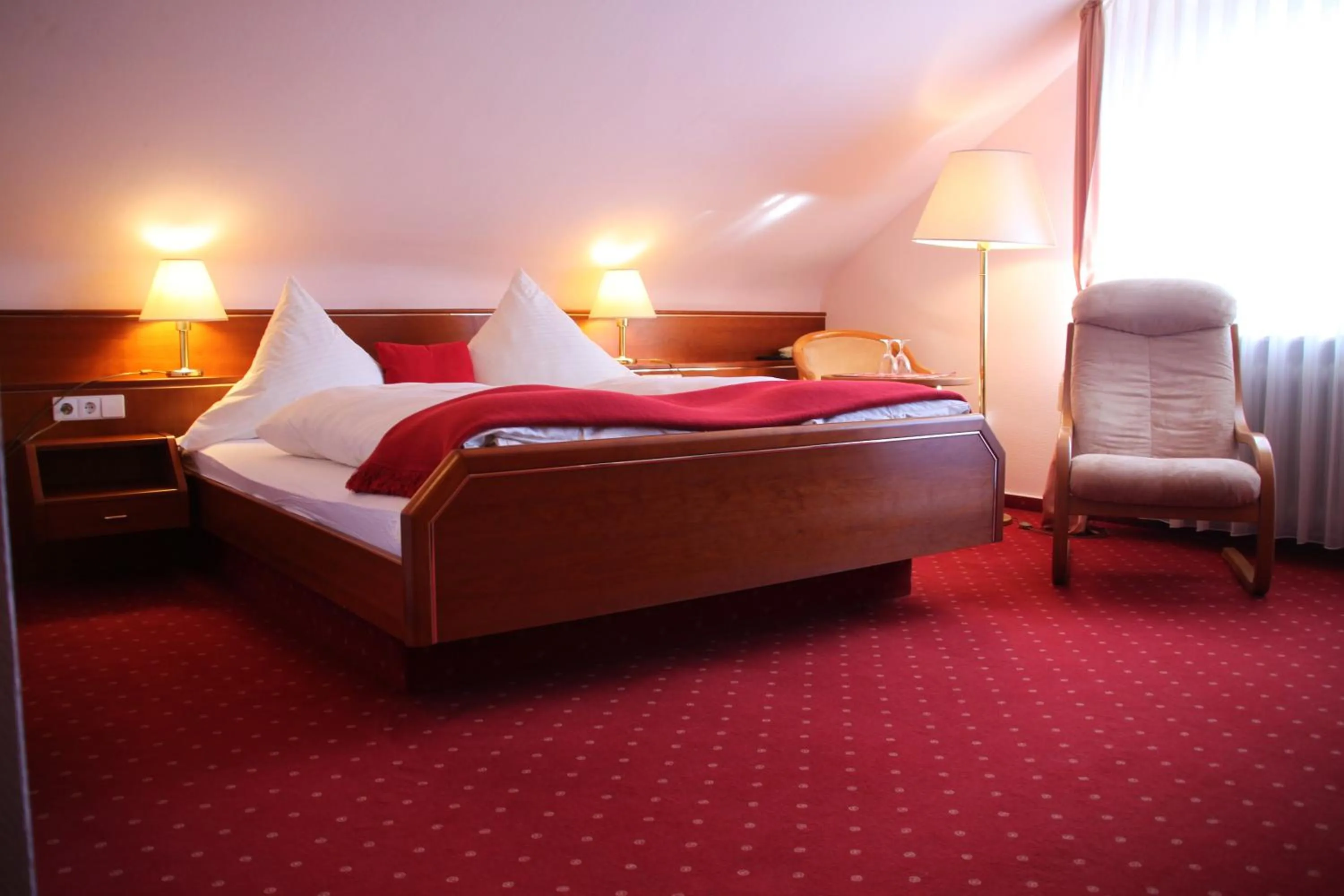 Bed in Hotel Landhaus Waldesruh