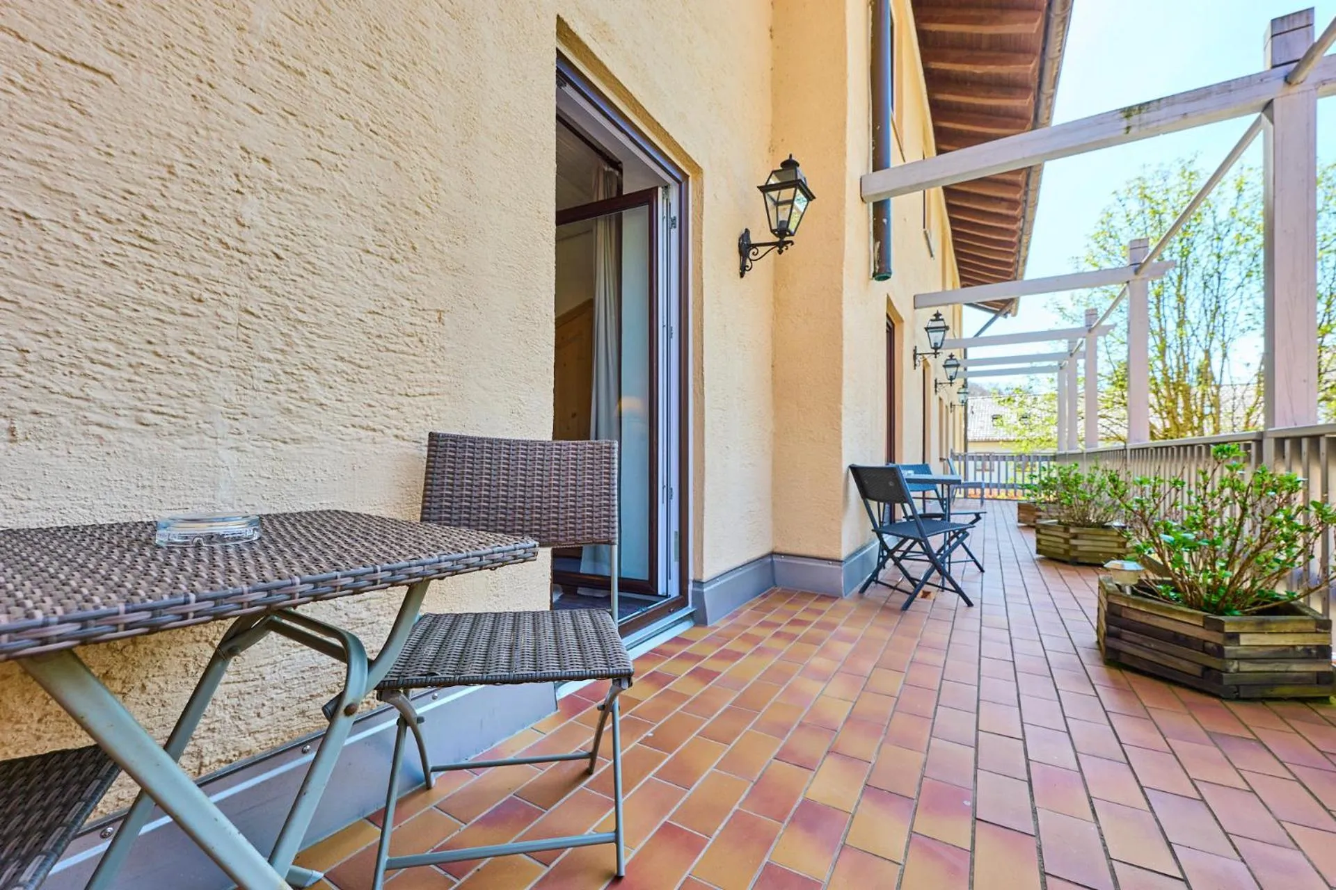 Balcony/Terrace in Hotel Waldgasthof Buchenhain
