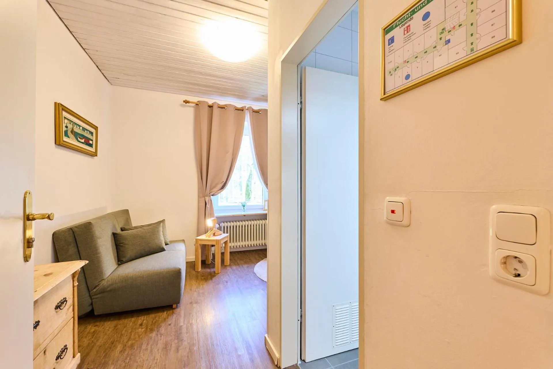 Seating area in Hotel Waldgasthof Buchenhain