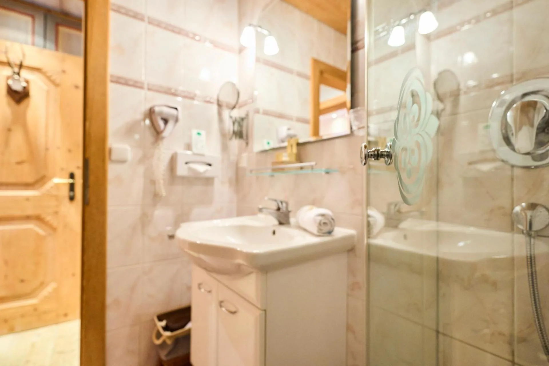 Bathroom in Hotel Waldgasthof Buchenhain