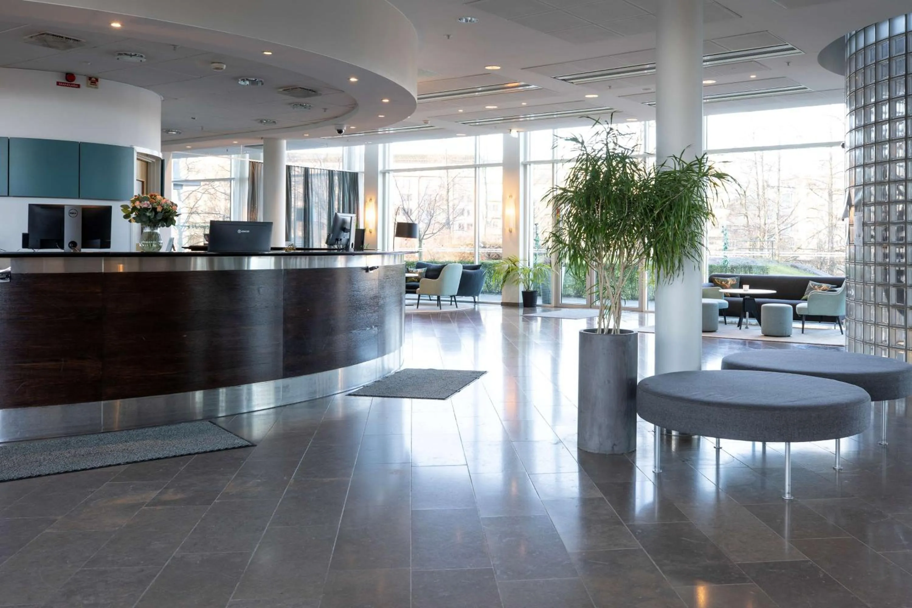 Lobby or reception in Scandic Linköping City