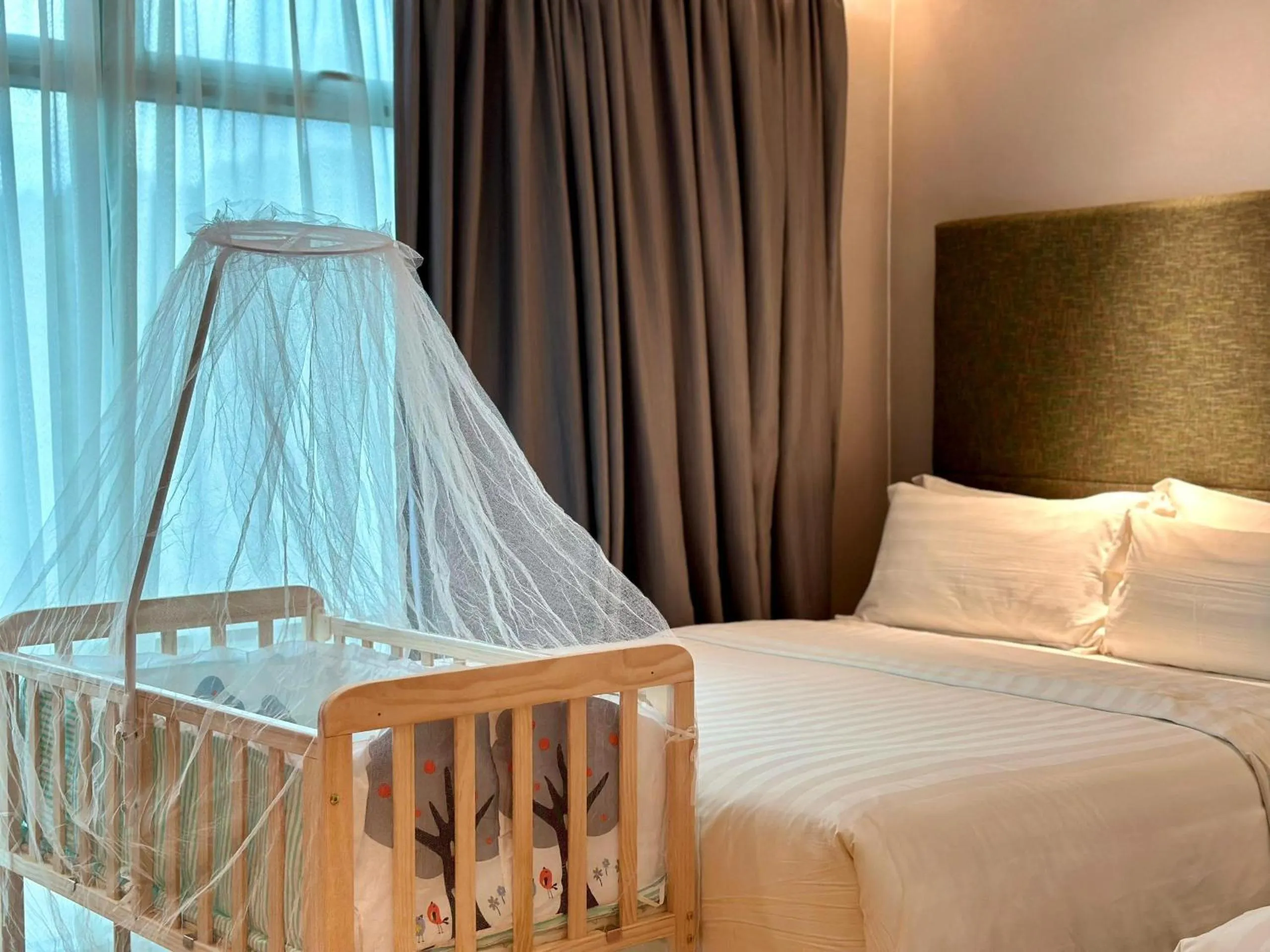 Bed in King Park Hotel Kota Kinabalu