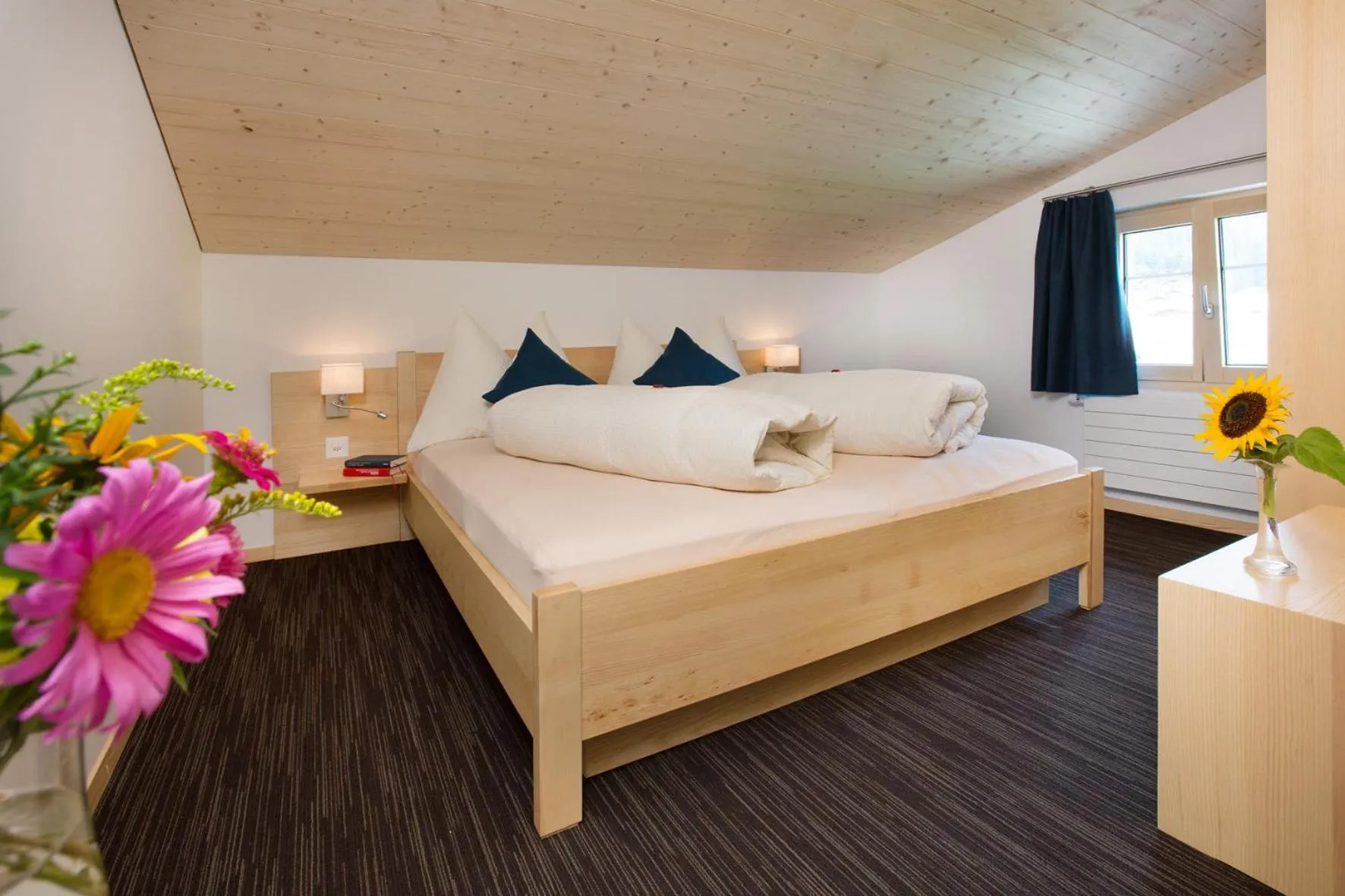 Bed in Boutique-Hotel Vincenz