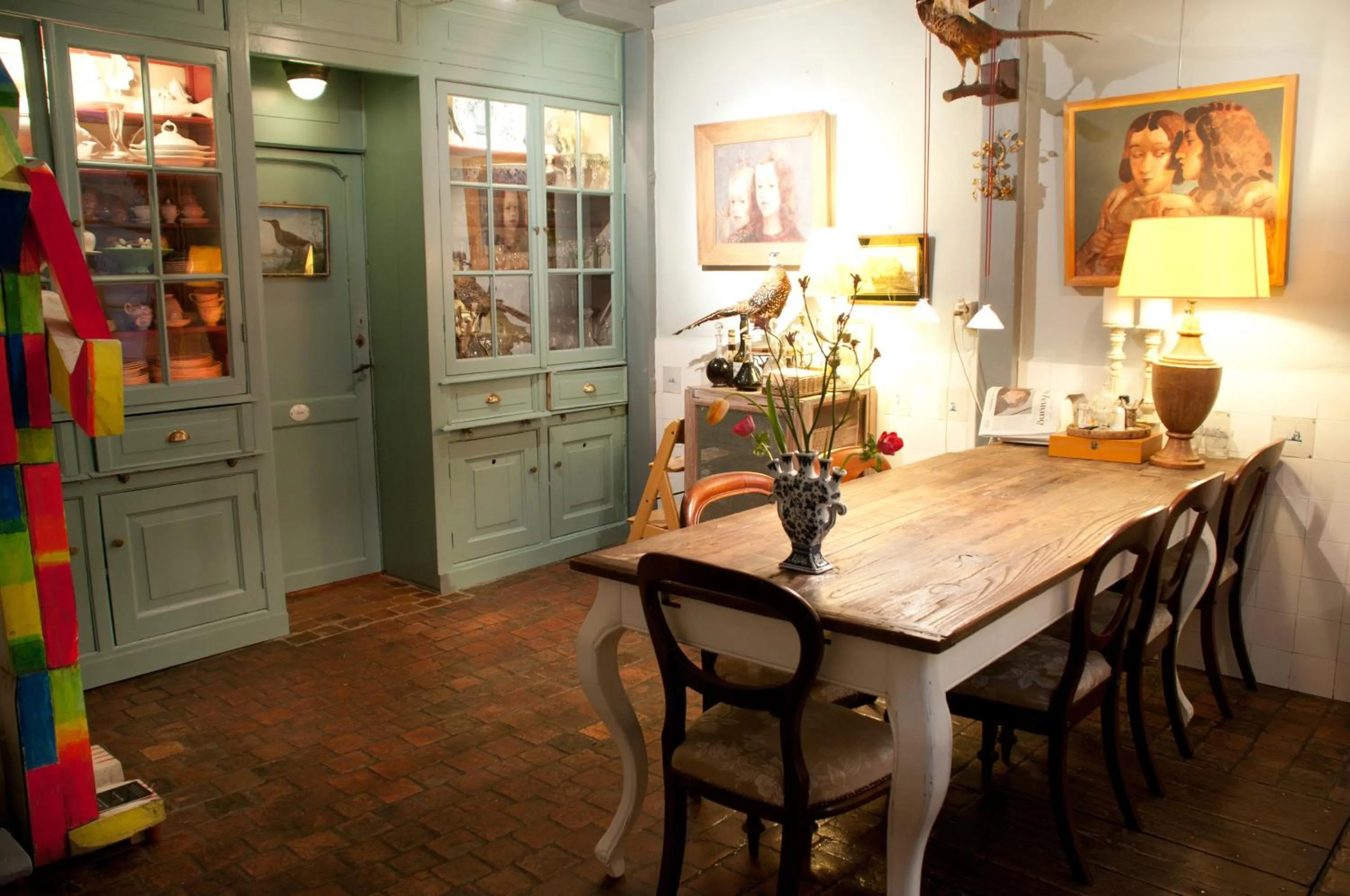 Dining area in B&B Herengracht 21
