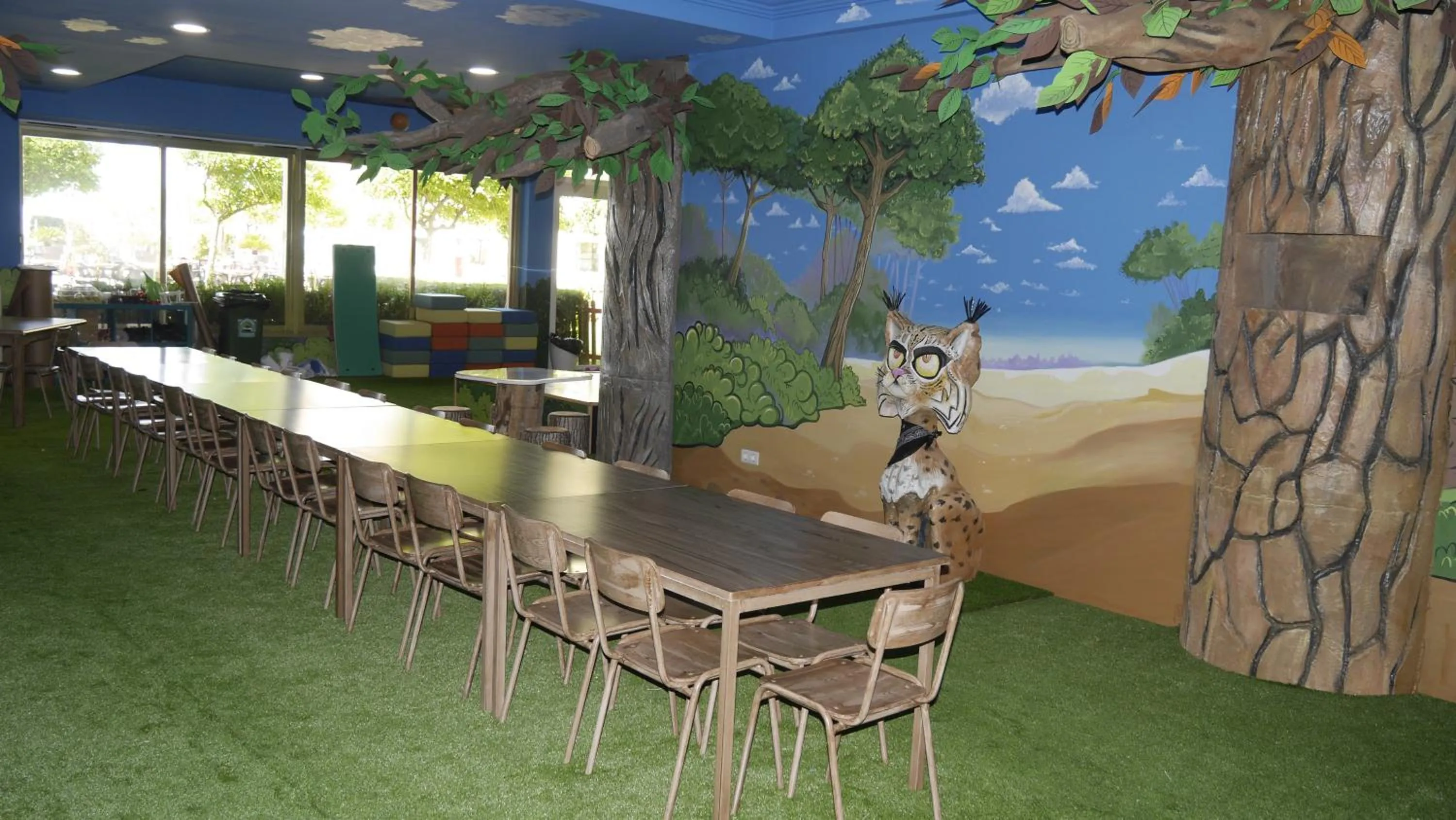 Children play ground in Gran Hotel del Coto