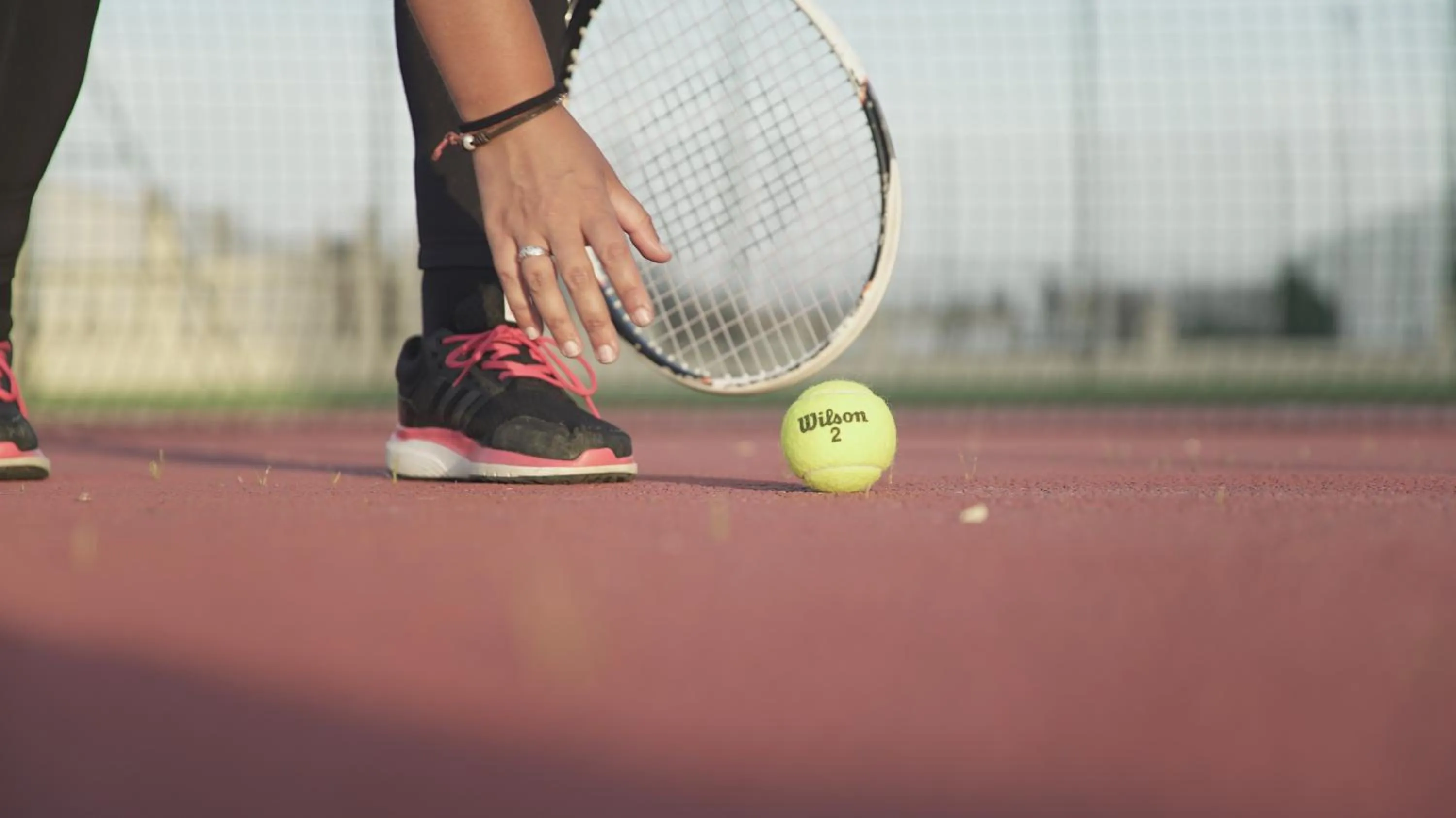 Tennis court in Gran Hotel del Coto