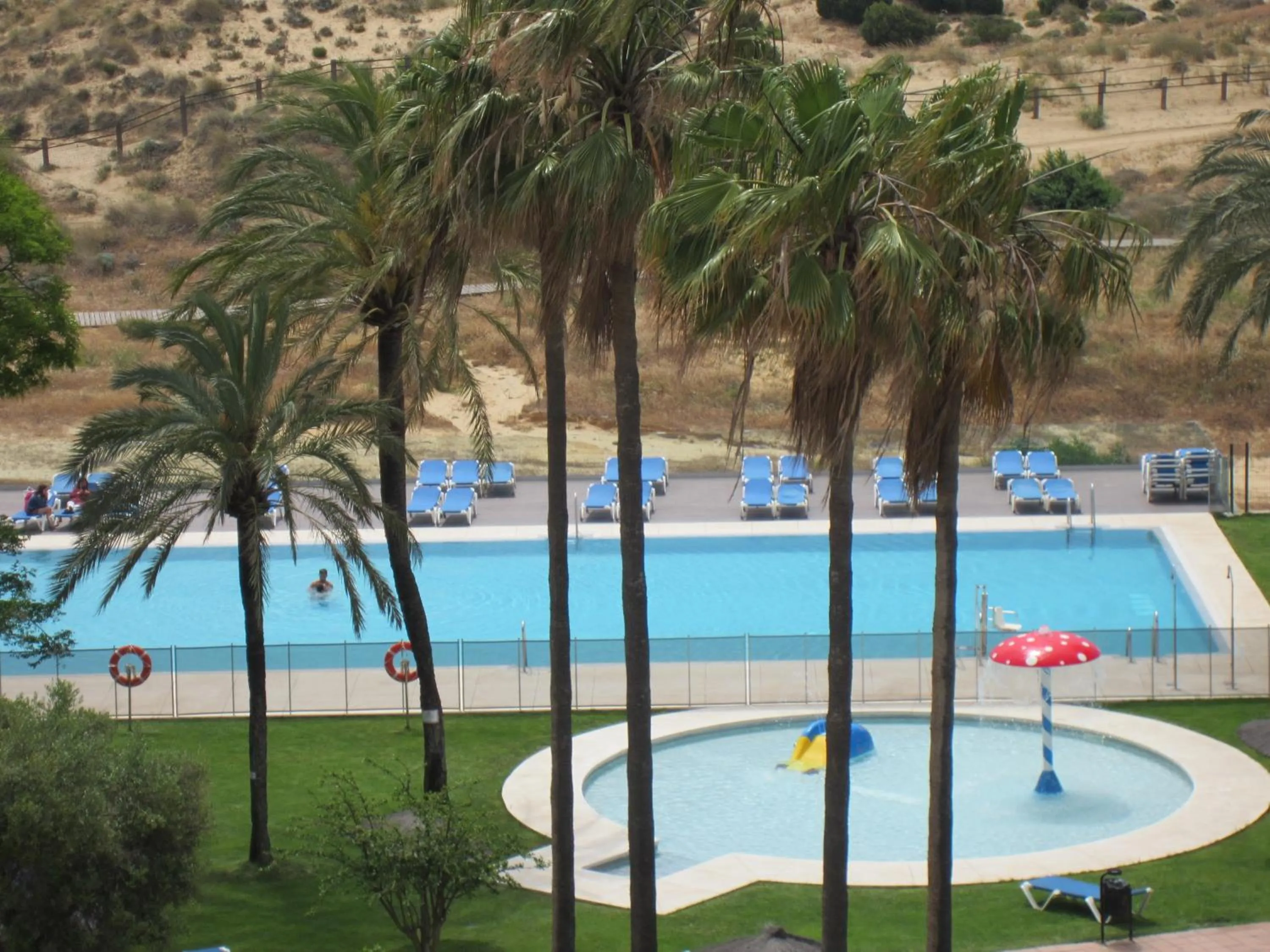 Pool view in Gran Hotel del Coto