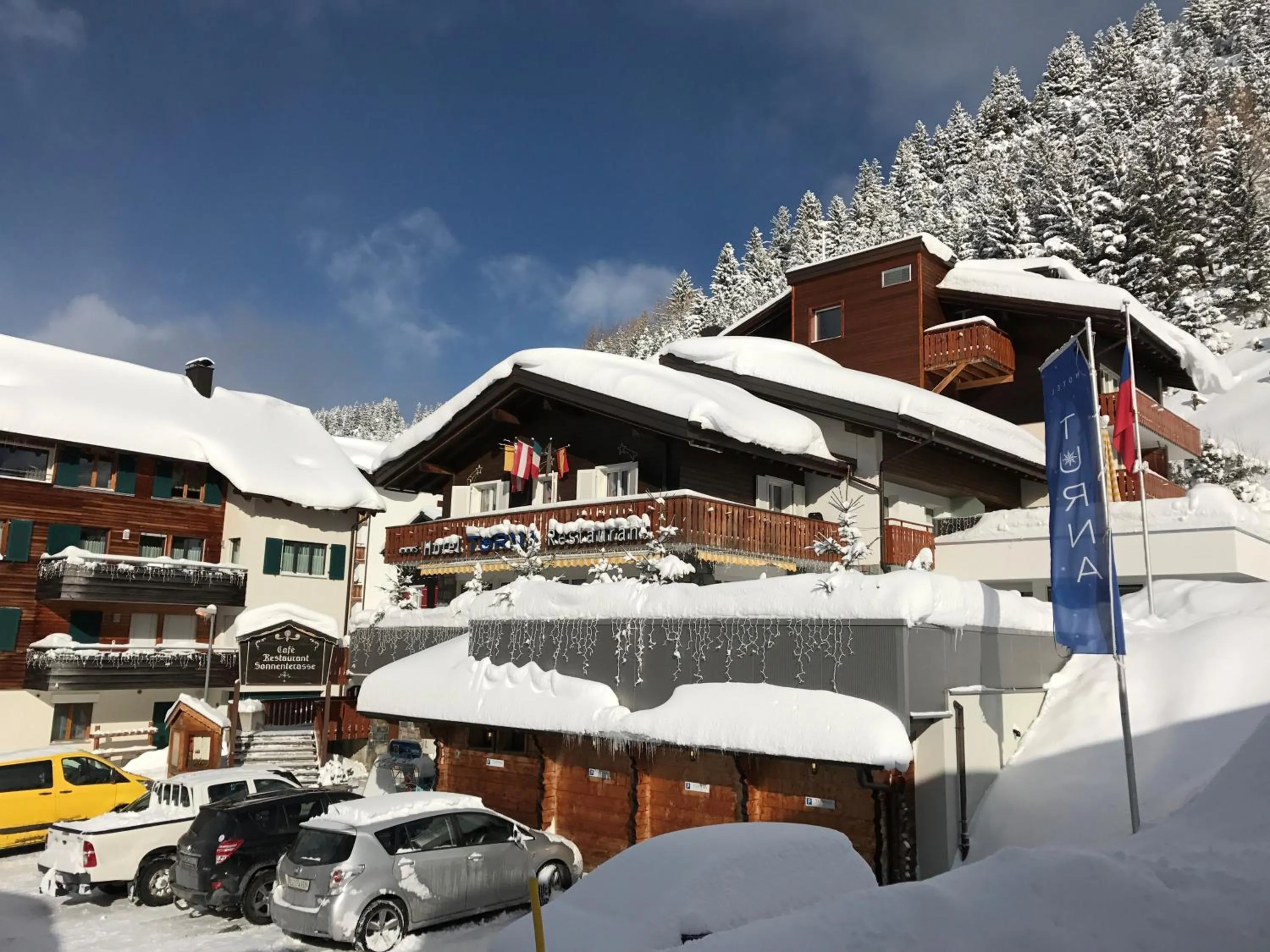 Property building in Hotel TURNA Malbun
