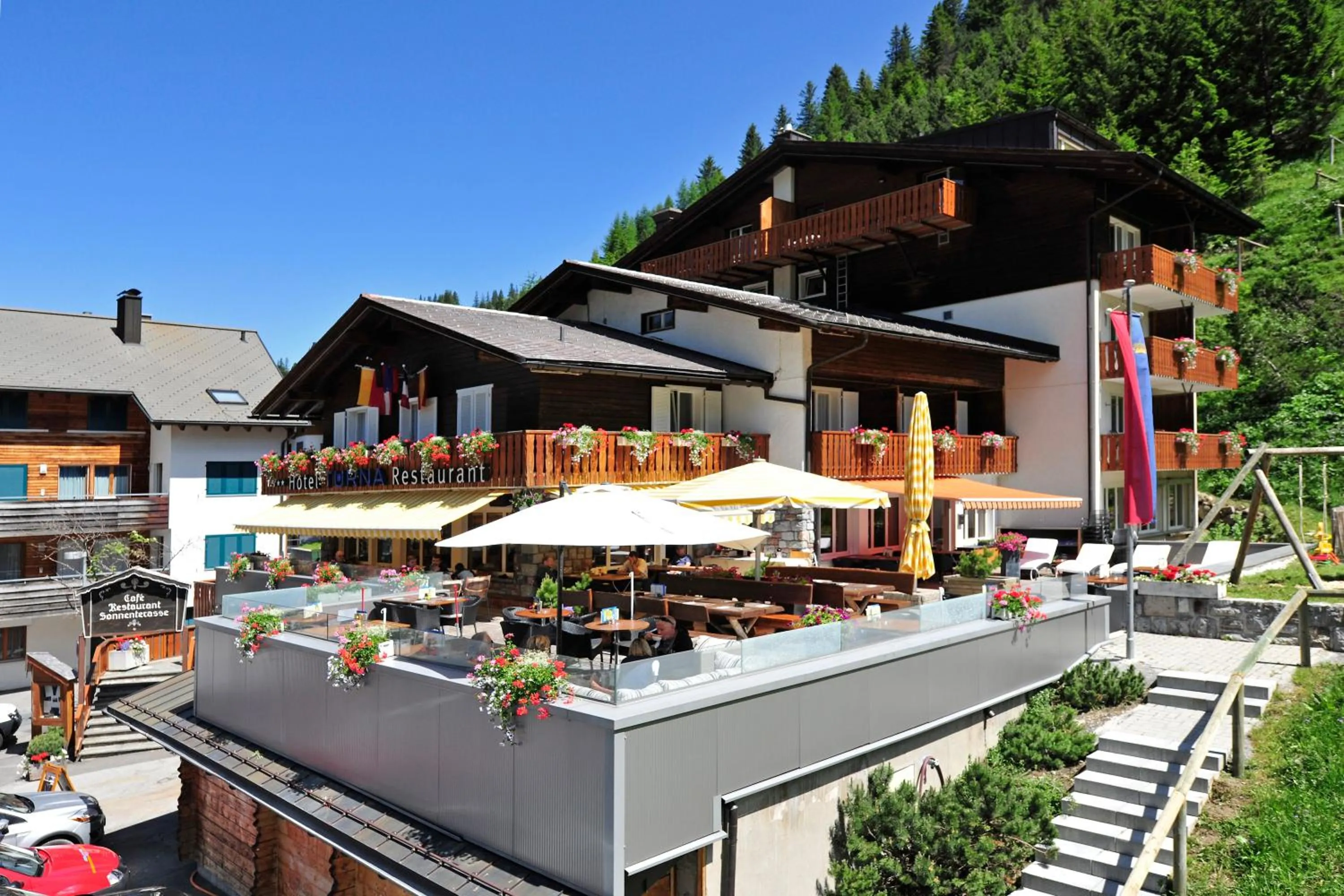 Facade/entrance in Hotel TURNA Malbun