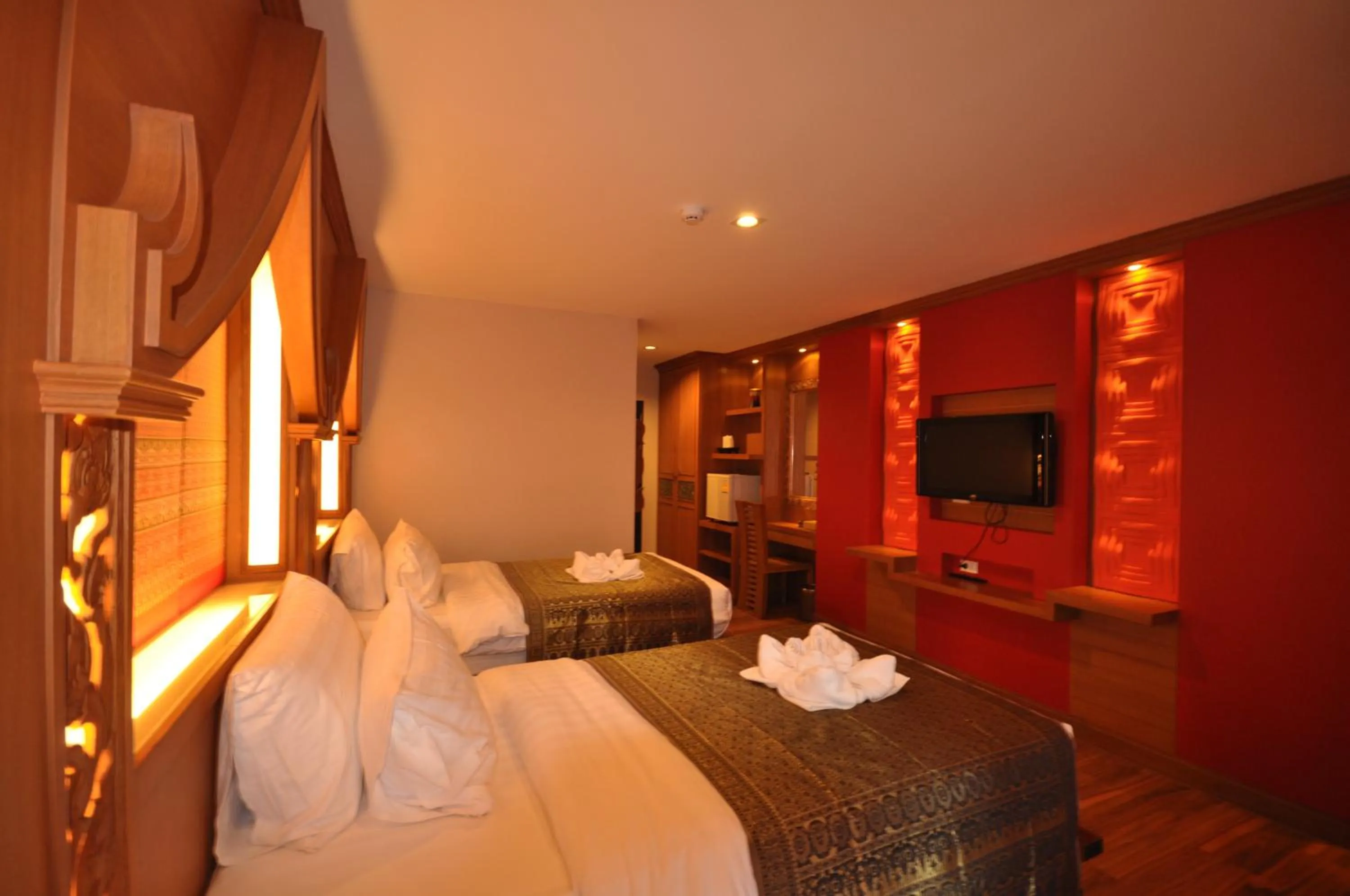 Bed in Chalelarn Hotel Hua Hin